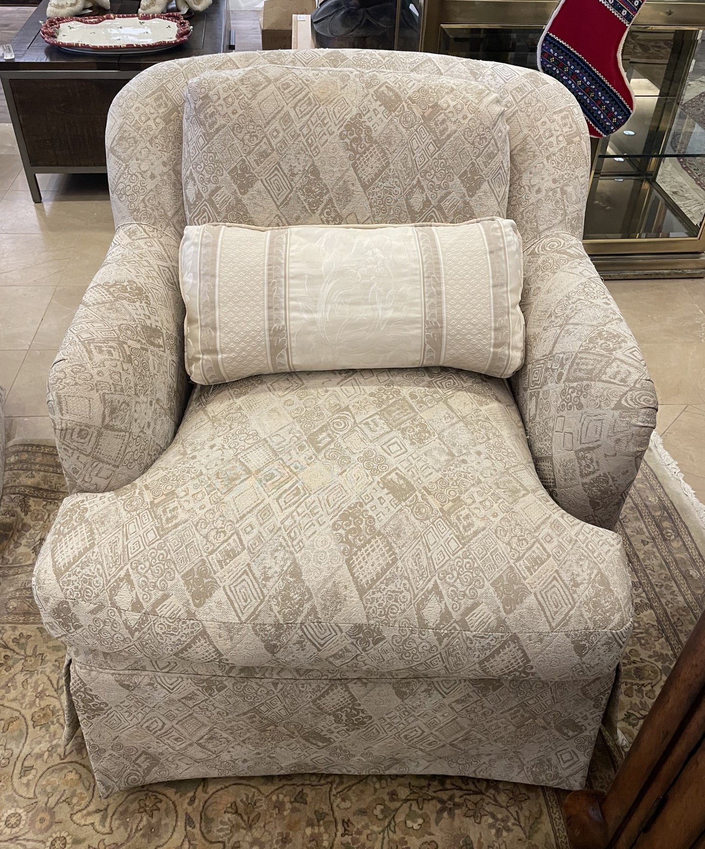 Pair of Swivel Chairs AS IS (B2351W)