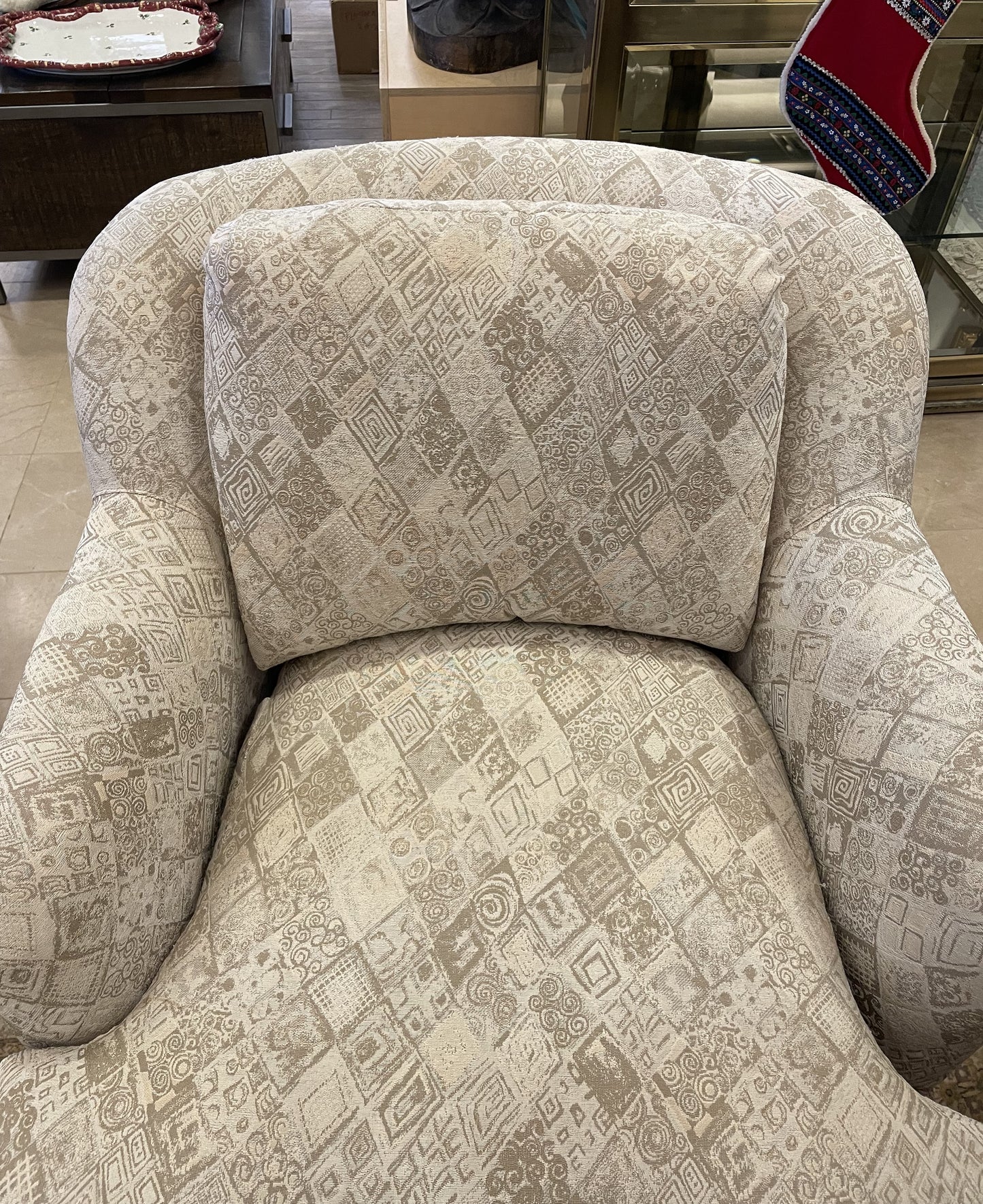 Pair of Swivel Chairs AS IS (B2351W)