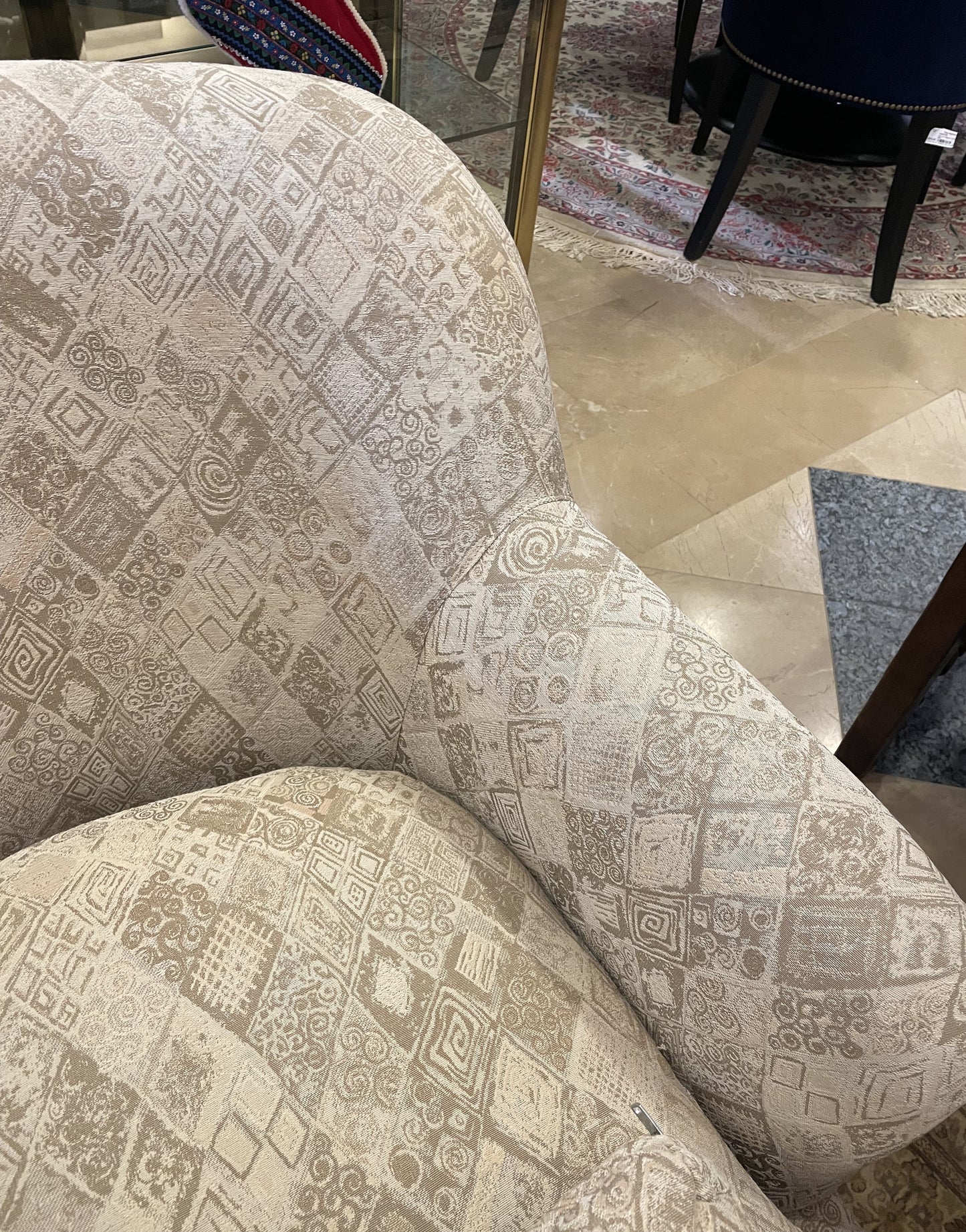 Pair of Swivel Chairs AS IS (B2351W)