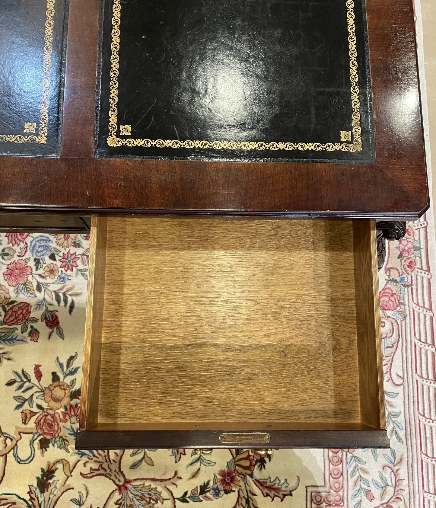 Baker Chippendale Writing Desk AS IS (4KZH3Y)