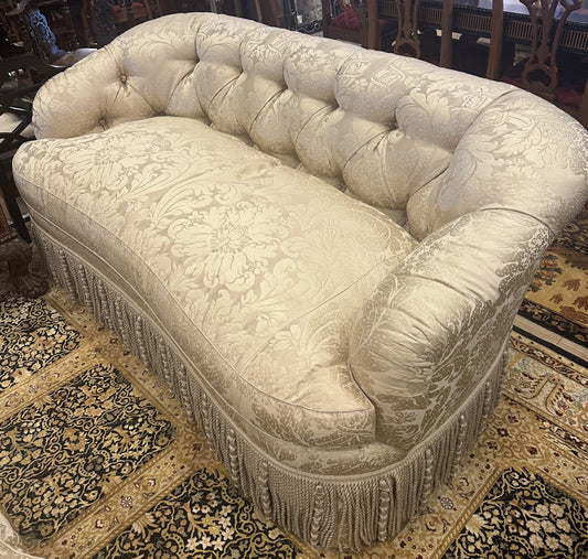 Custom Tufted Damask Sofa (DAEBS5)