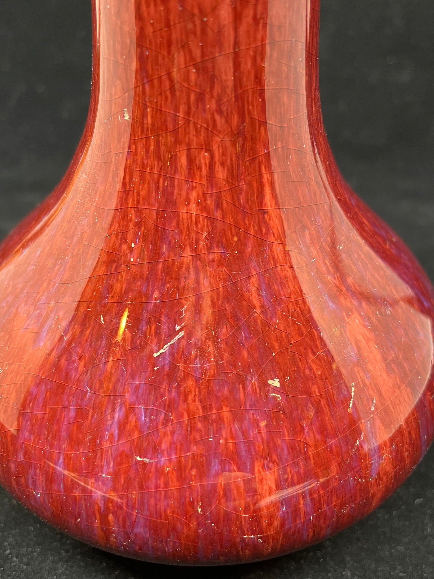 Qing Dynsty Sang de Boeuf Vase (4XX69B)