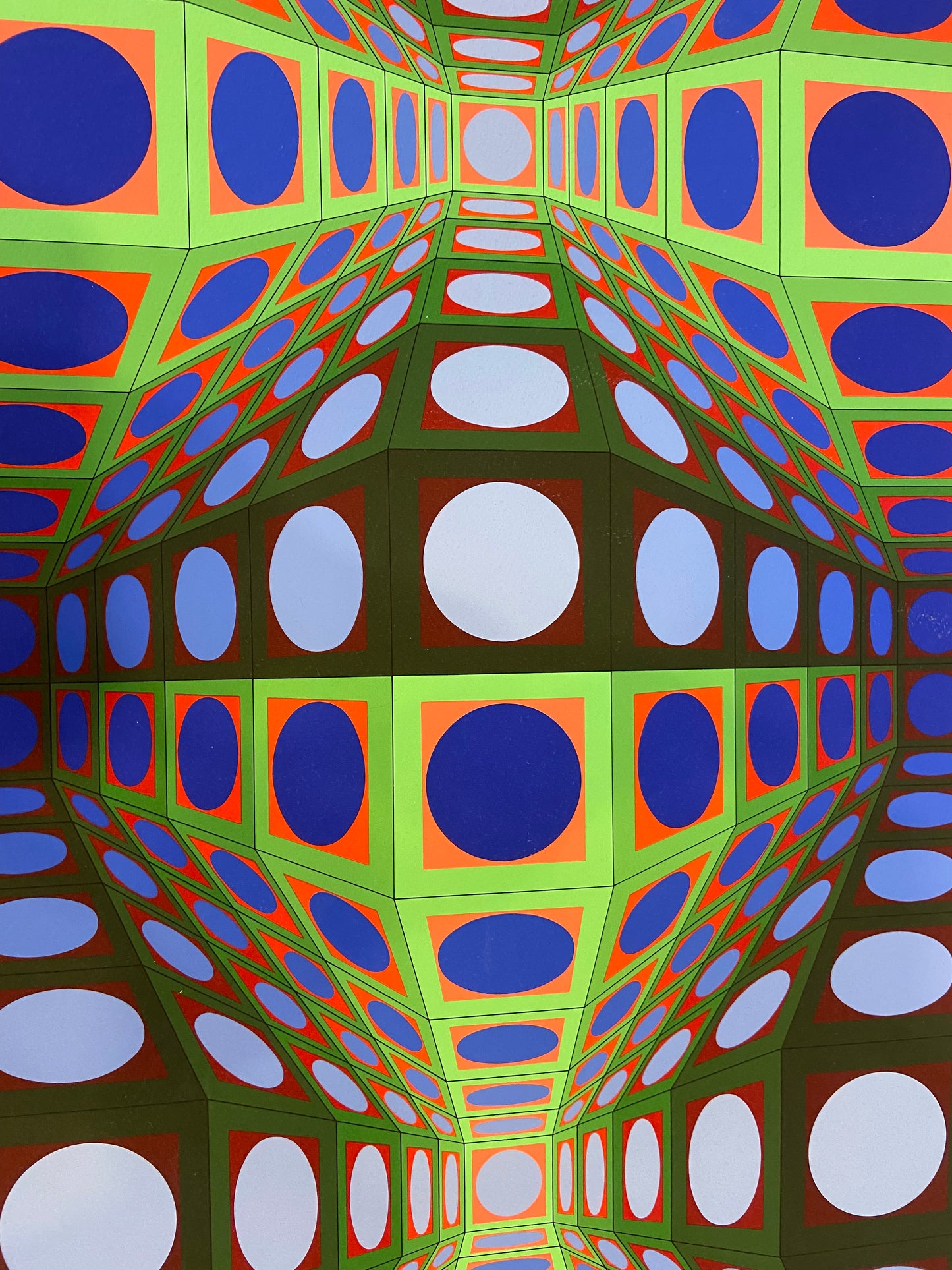 Victor Vasarely Lithograph "Pava" (27621)