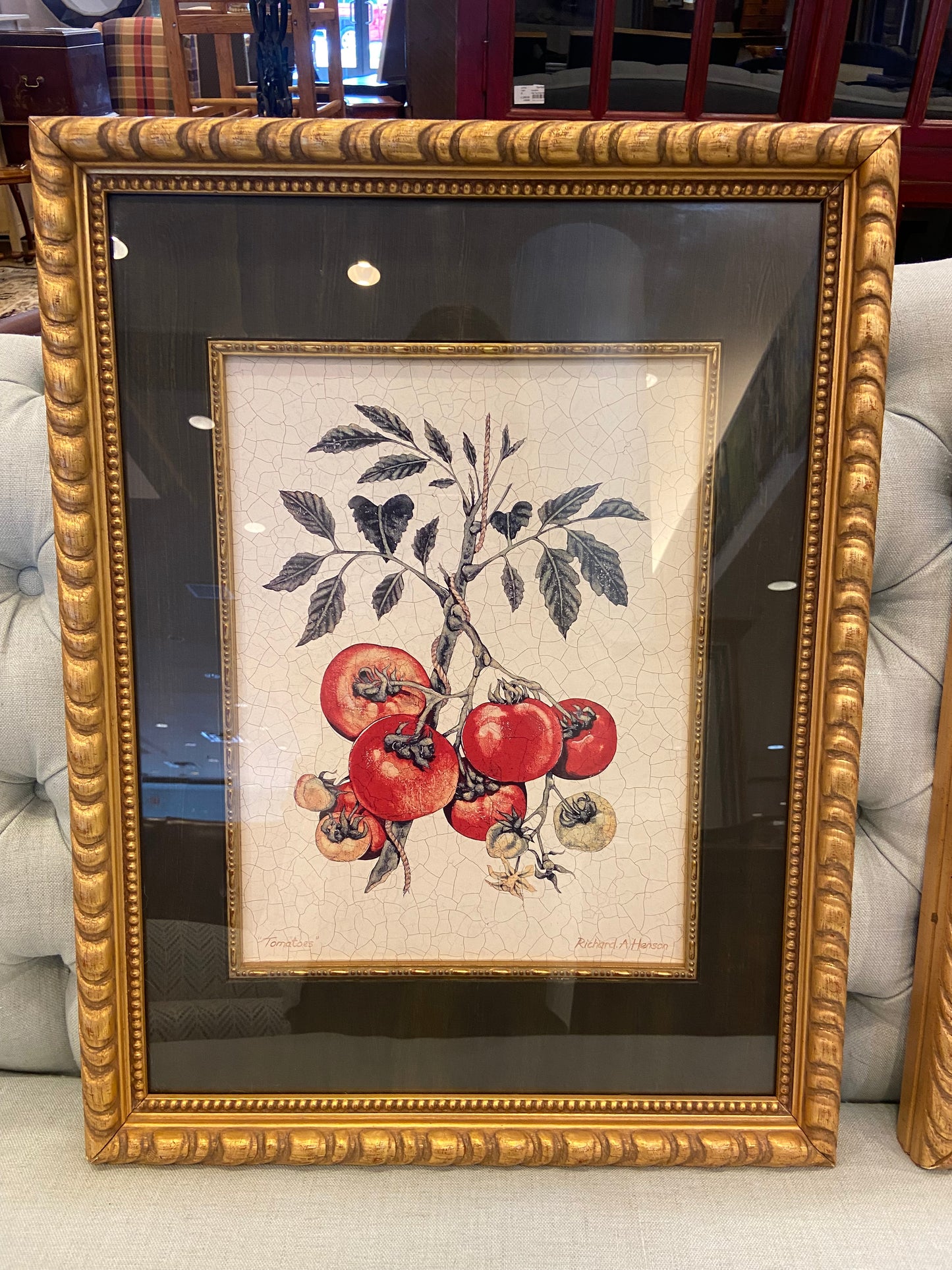 Pair Botanical Prints (24908)