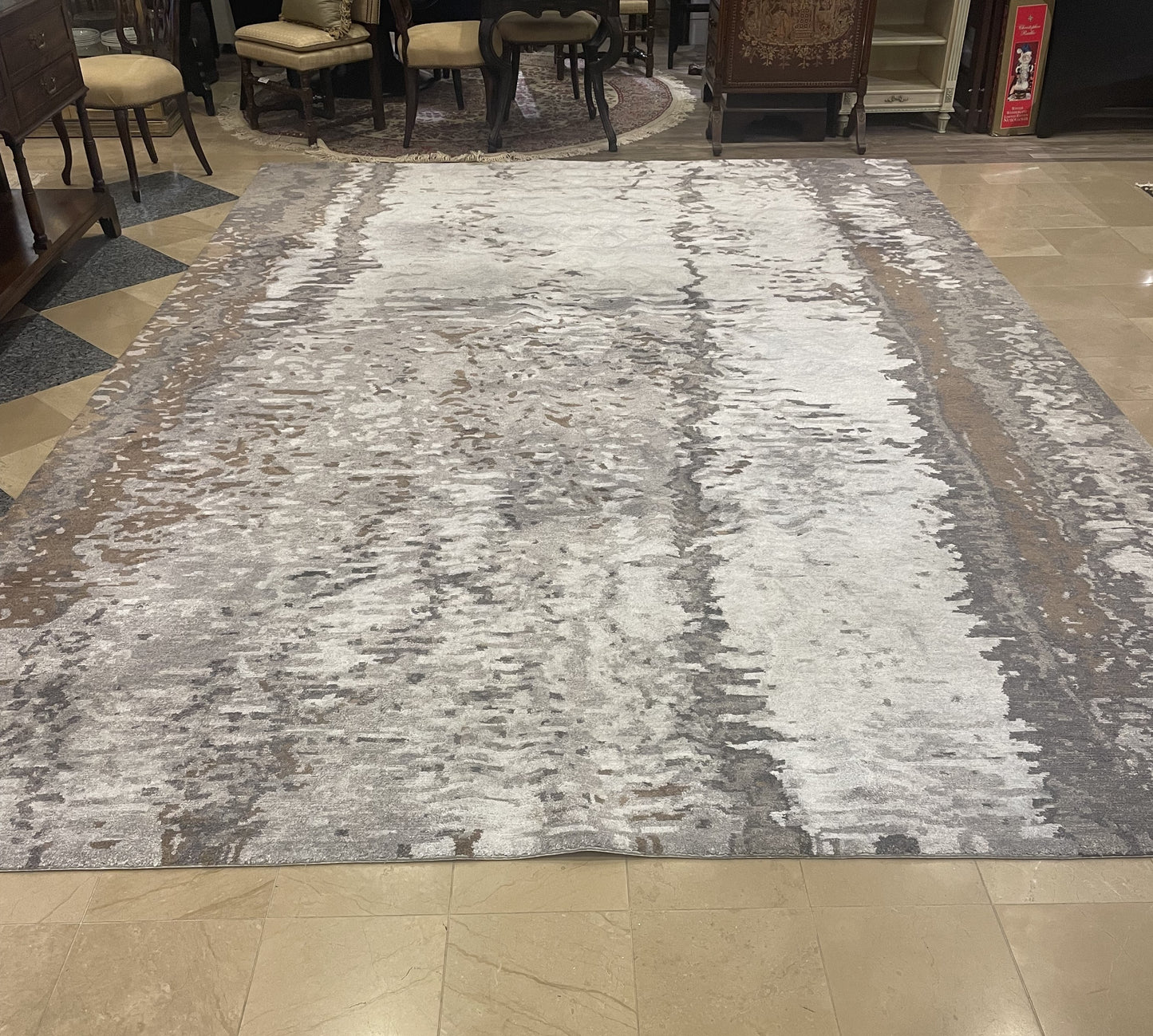 David Rockwell "Tidal Moonlight" Area Rug (1FP91A)