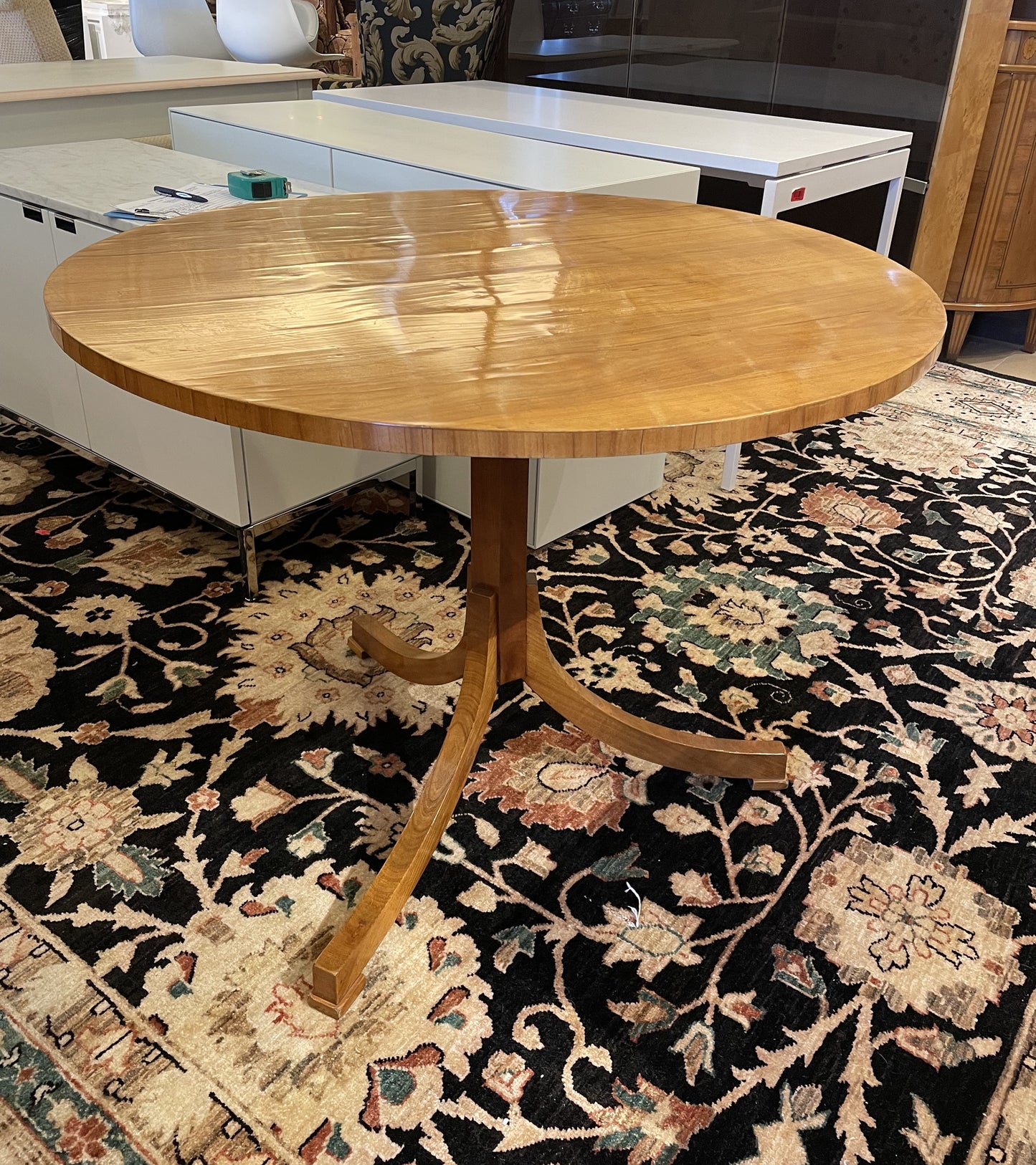 Antique 1800s Biedermeier Tilt-Top Table (X213VZ)