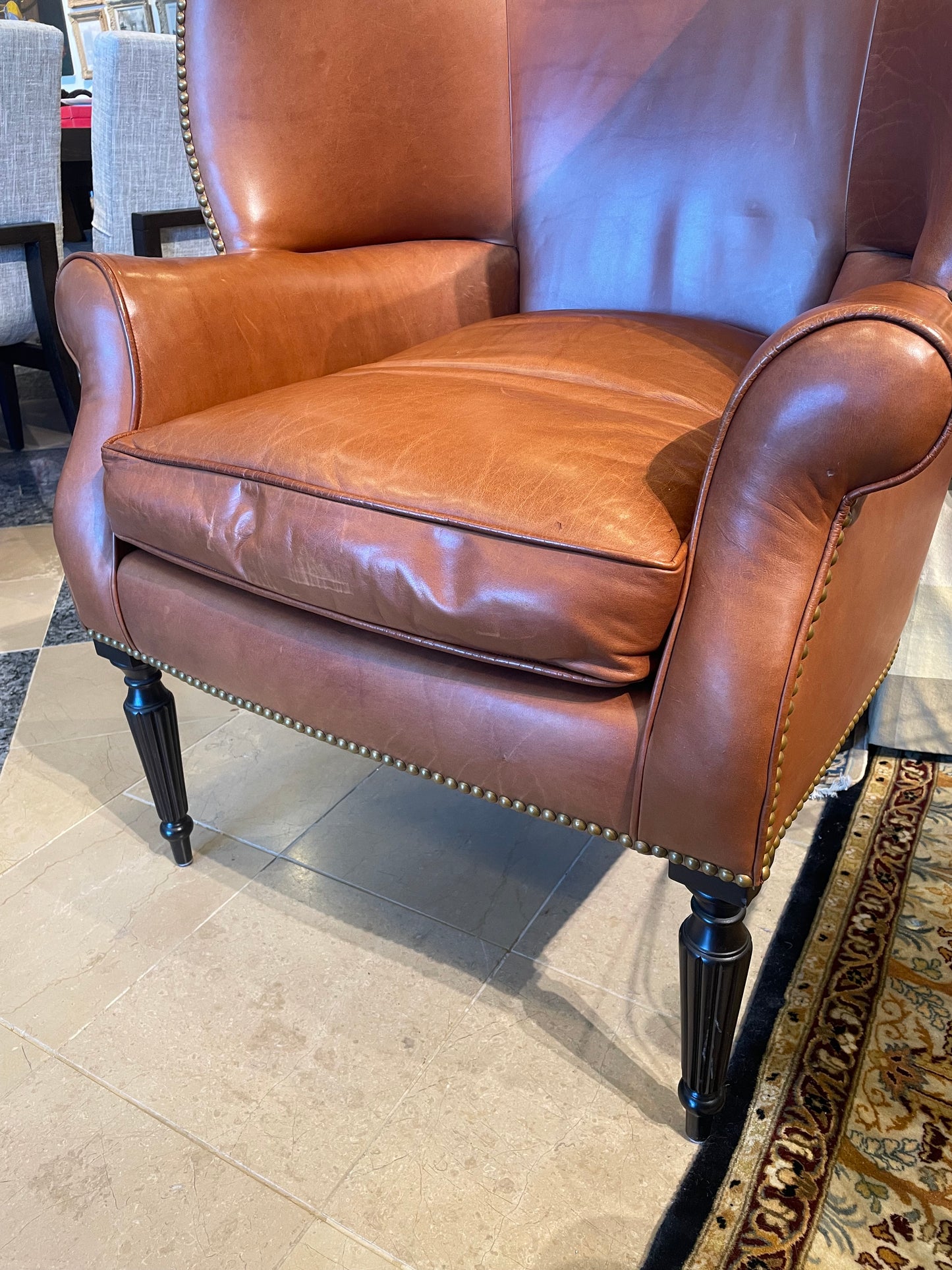 Victoria Hagen Home "Wainscott" Armchair (VC71E7)