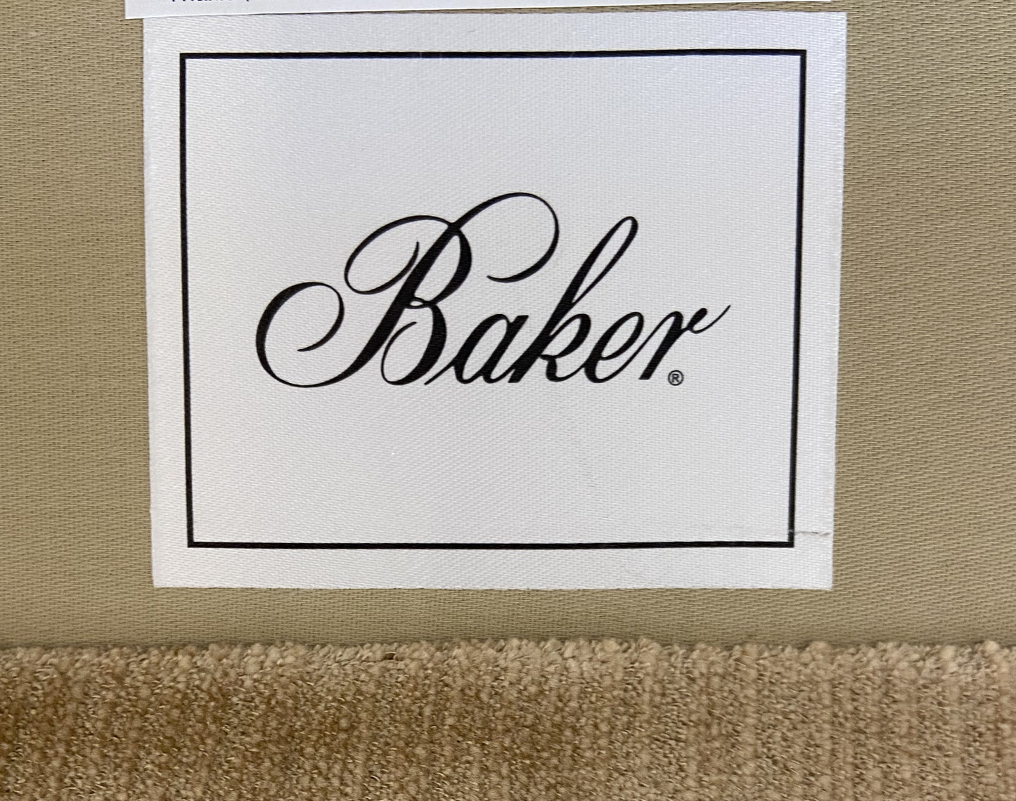 Baker Velvet Gold Sofa (76Q7D2)