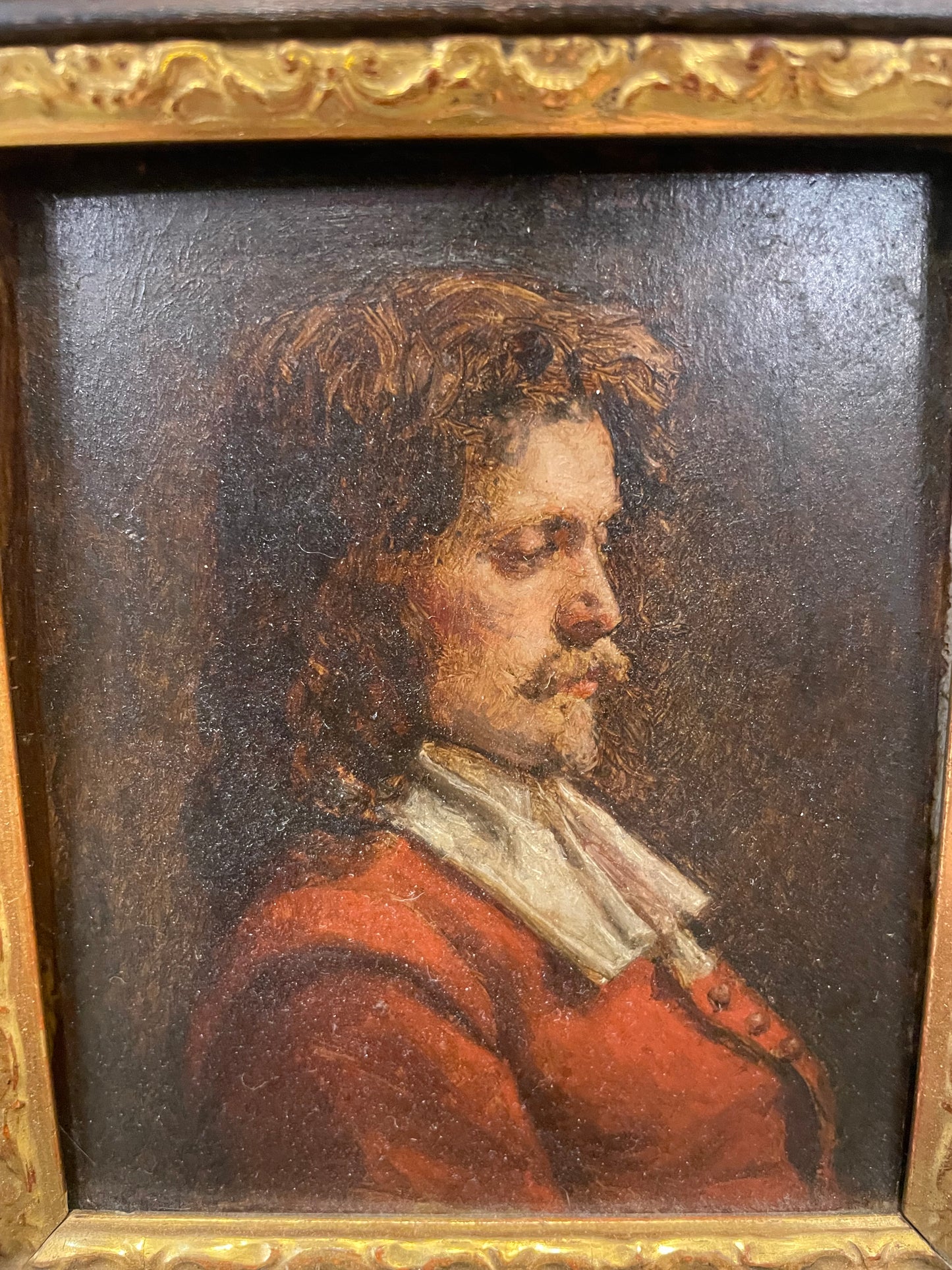 Miniature Portrait on Wood (6GD2LL)