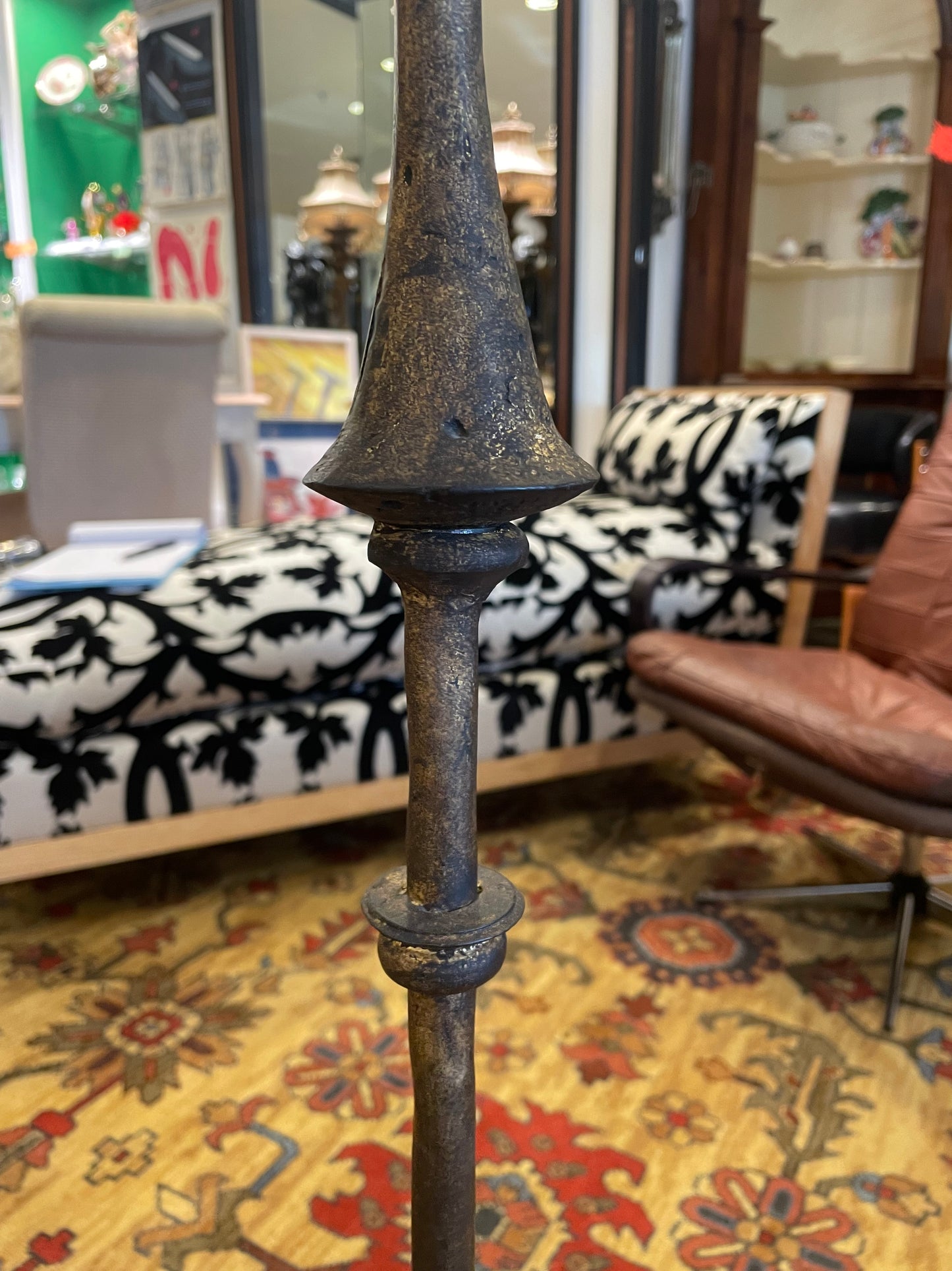 Burnished Bronze Floor Lamp (QQFTN)