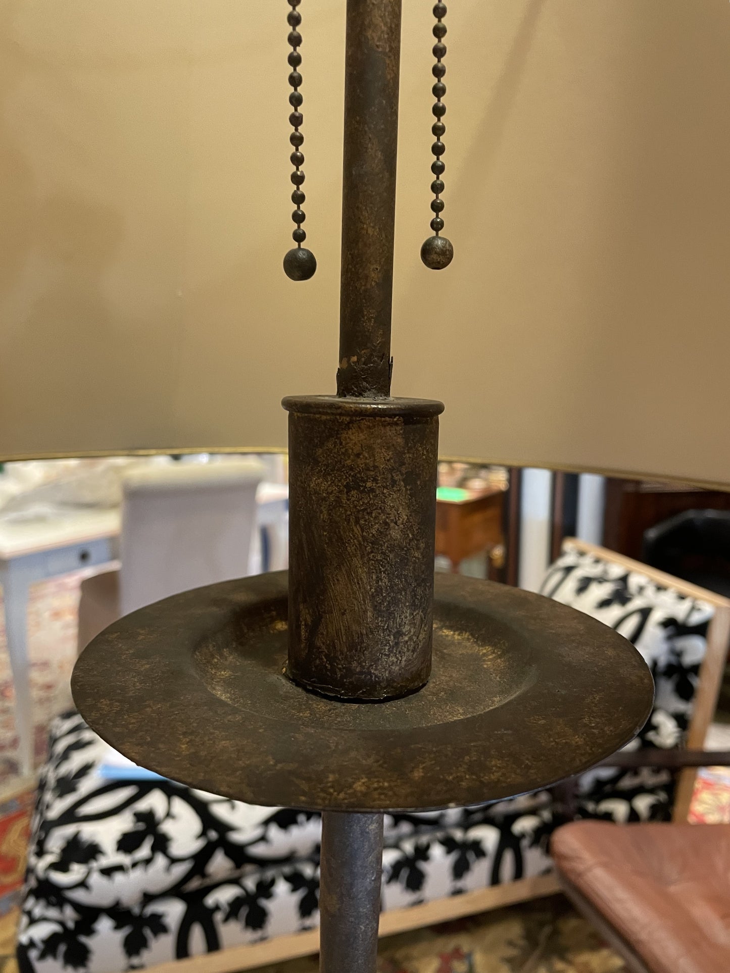 Burnished Bronze Floor Lamp (QQFTN)