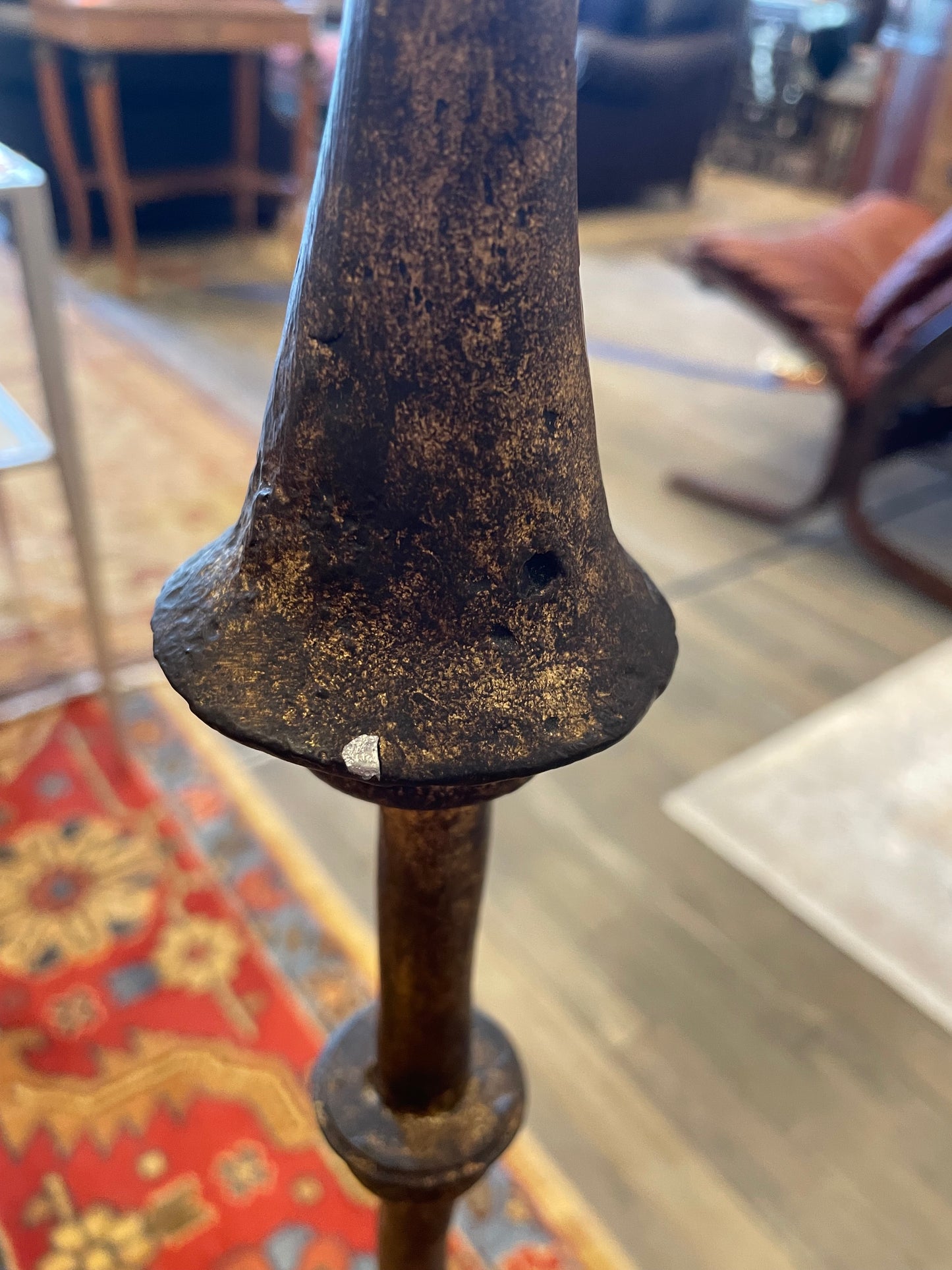 Burnished Bronze Floor Lamp (QQFTN)