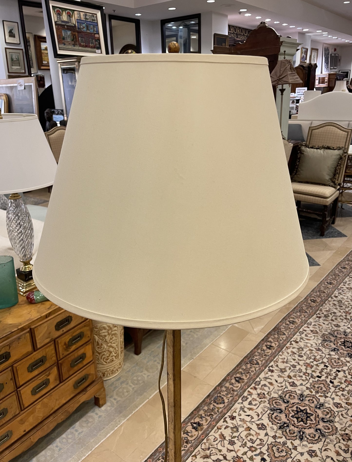 Gilt Floor Lamp (QQFTN4)