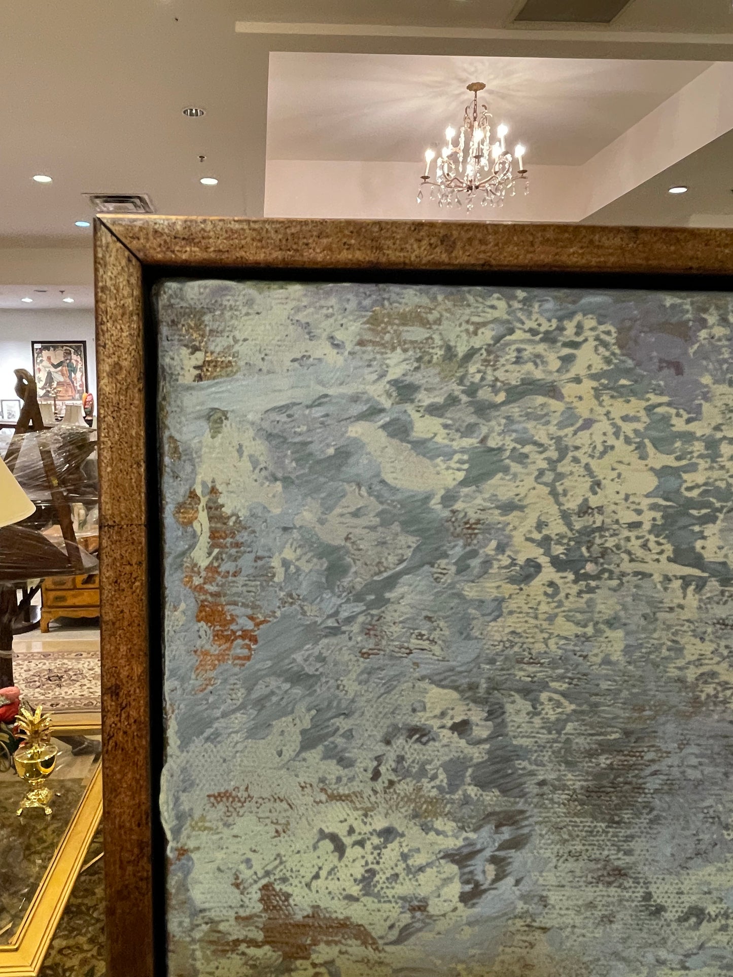 Uttermost "Lavender Trees" Landscape Painting (BUAXLE)