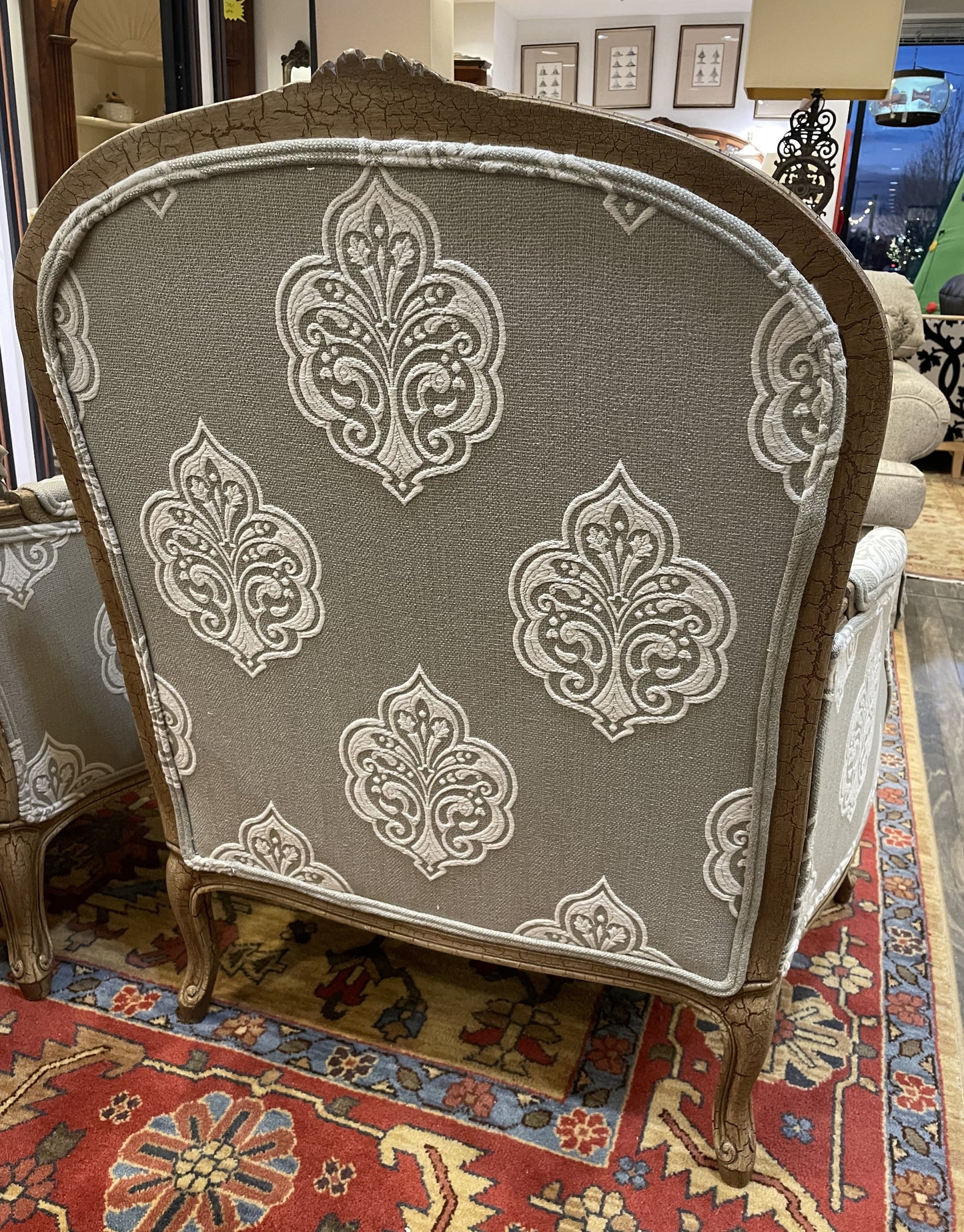 Pair of French Bergère Chairs (2AY66L)