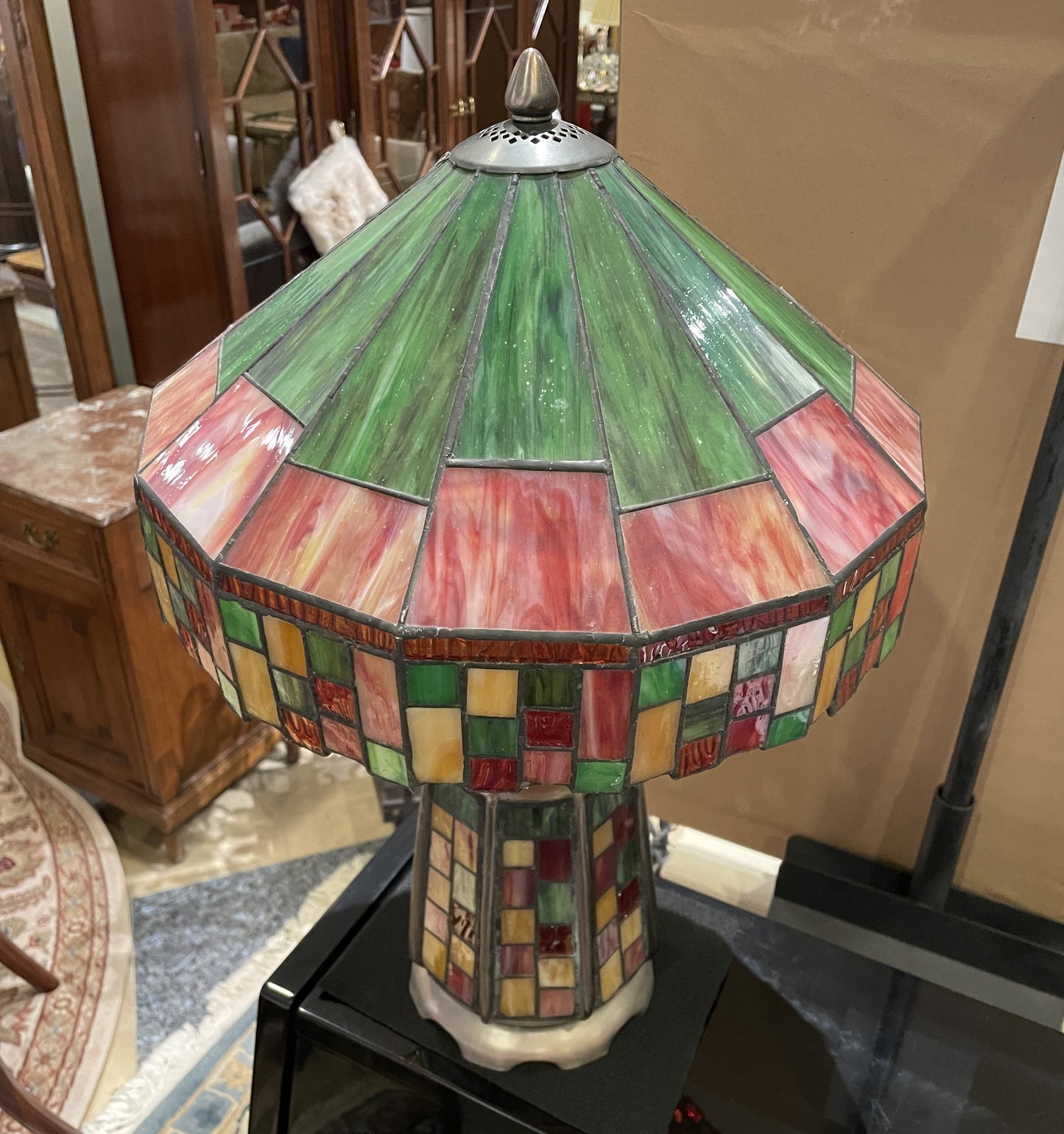 Colorful Stained Glass Lamp (9K71AK)