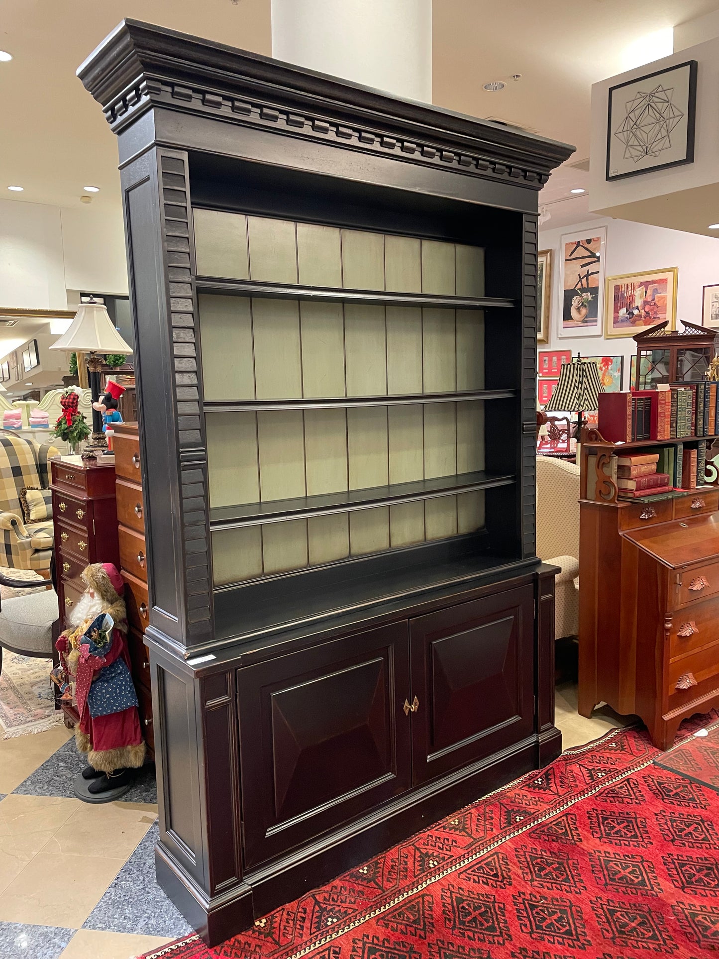 Monarch for Century Black Hutch/Bookcase (KXYPVB)