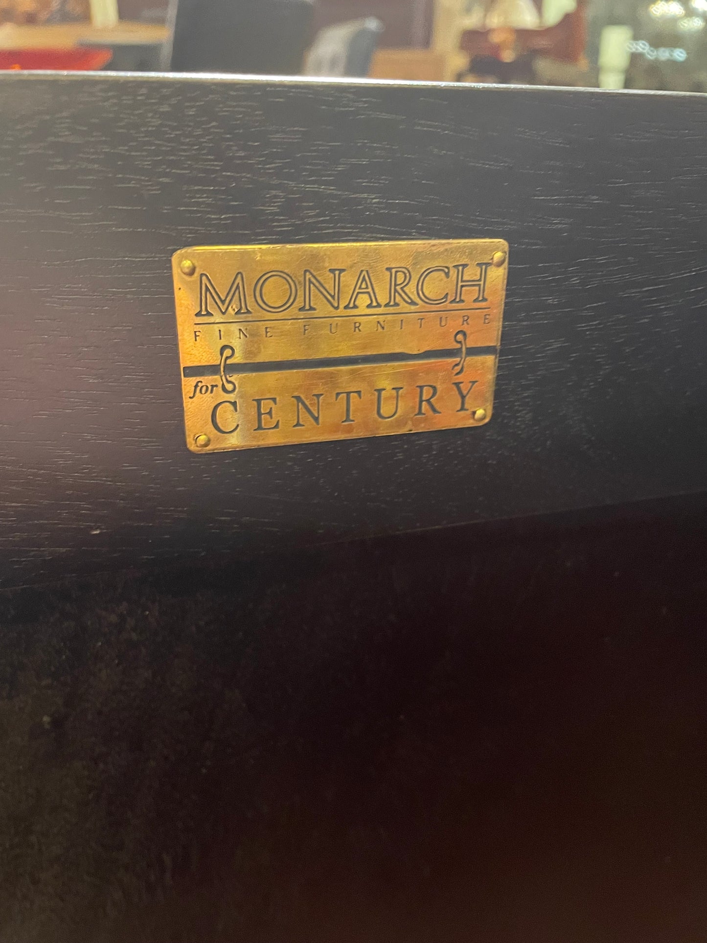 Monarch for Century Black Hutch/Bookcase (KXYPVB)