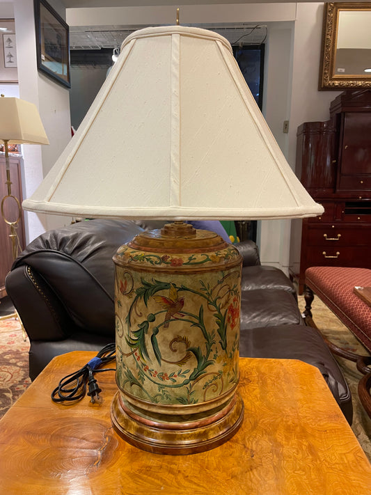 Wildwood Painted Toile Lamp (BG2E3V)