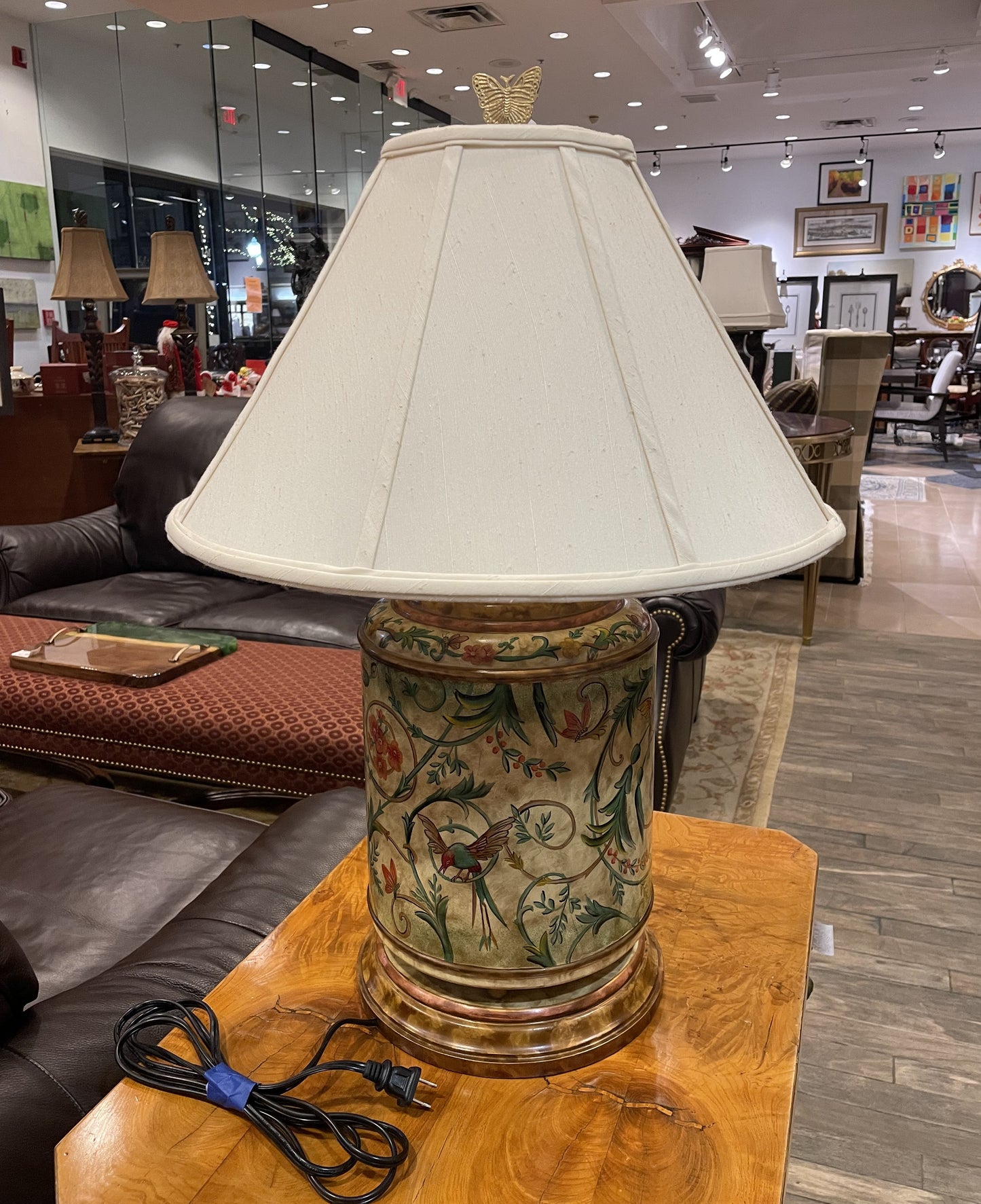 Wildwood Painted Toile Lamp (BG2E3V)