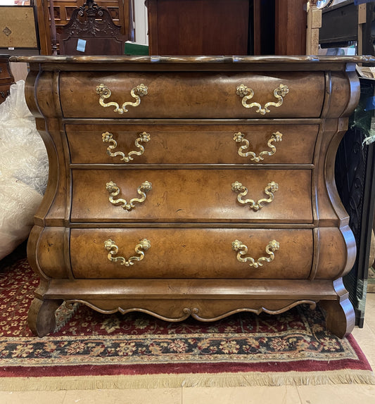 Baker "Collectors Edition" Baroque Style Bombe Dresser (91D54N)