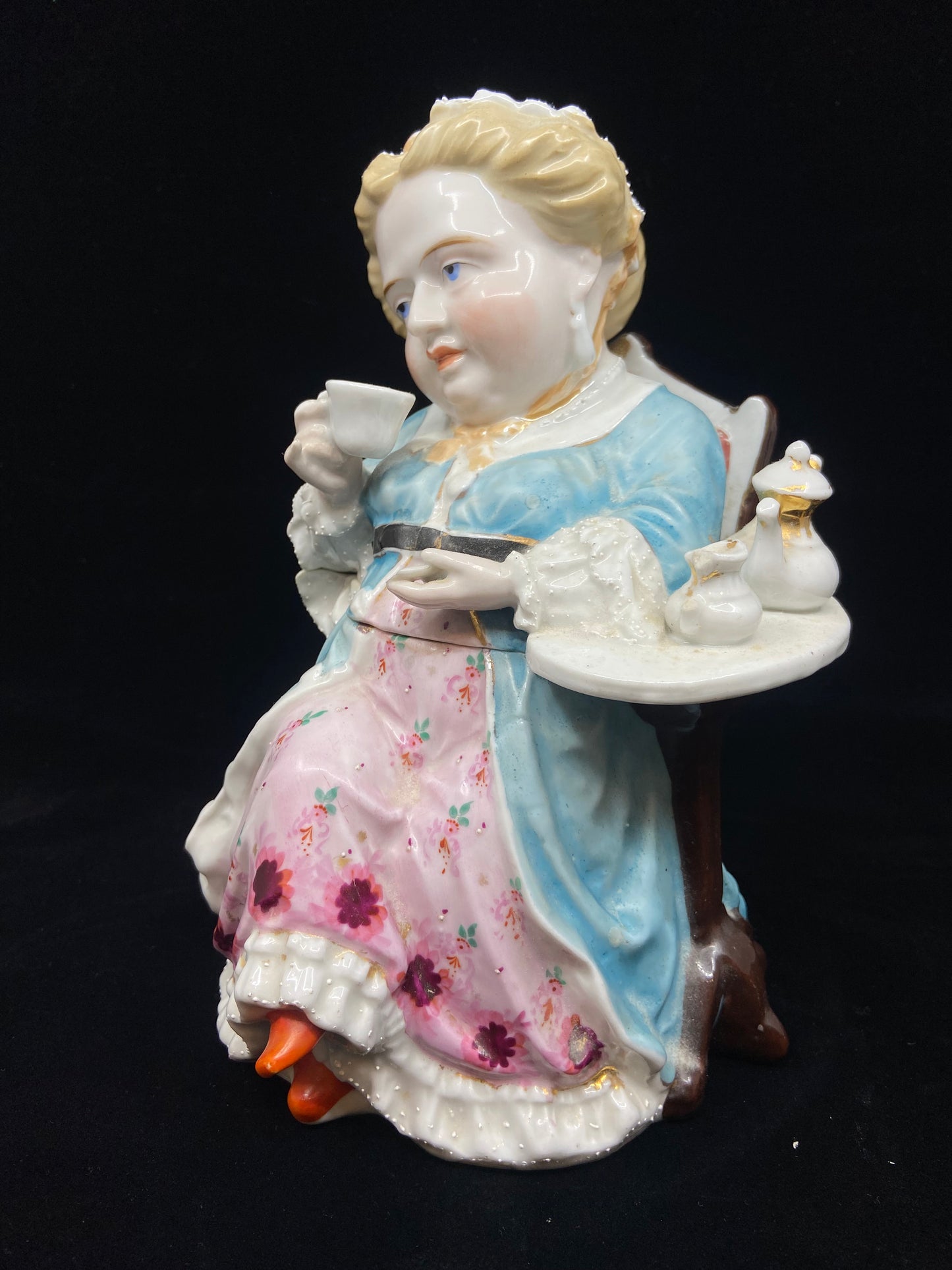 Chubby Lady Tobacco/Tea Jar (27949)