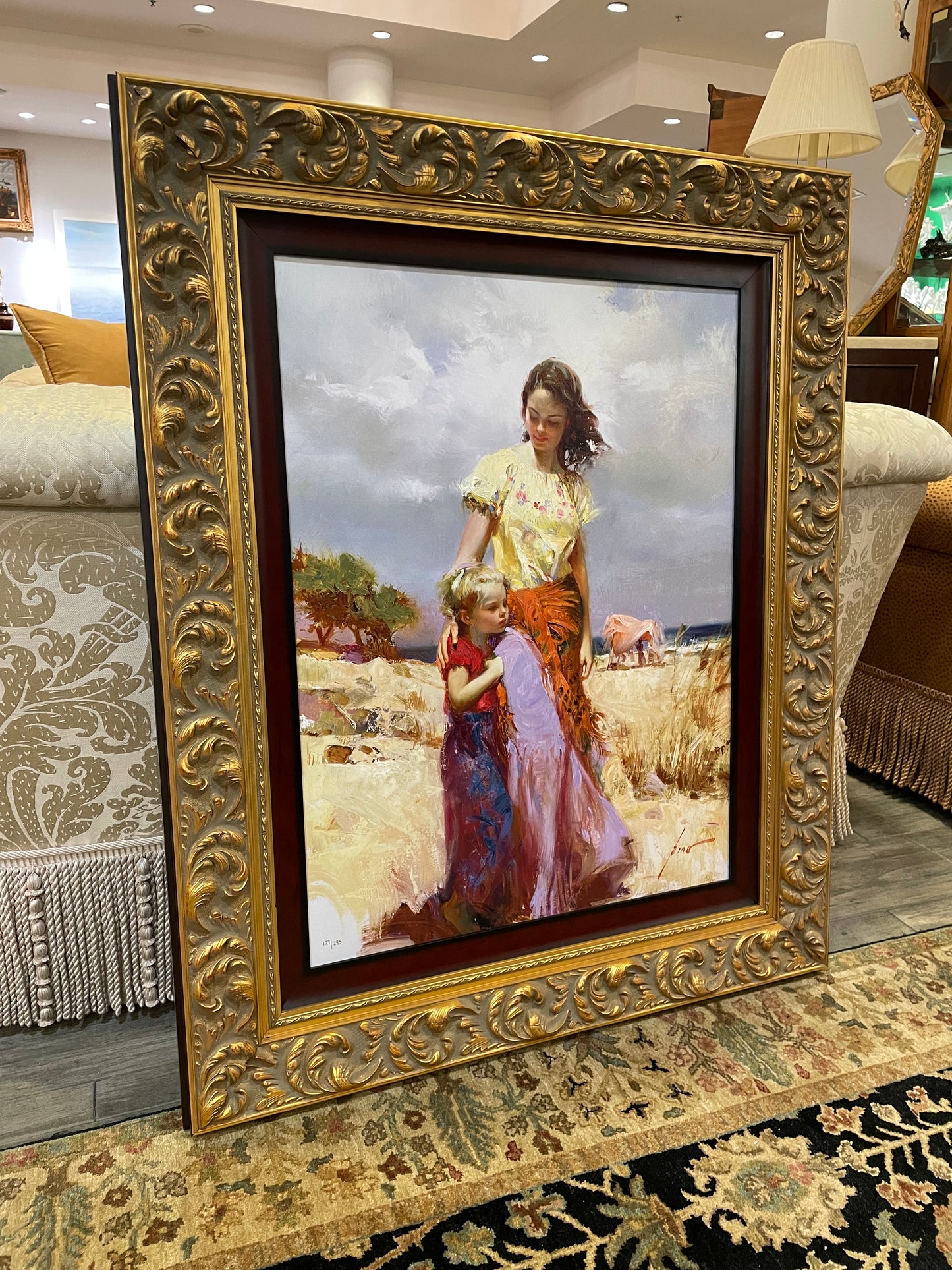 Pino Daeni "Family Retreat" Giclee (LVWBXH)