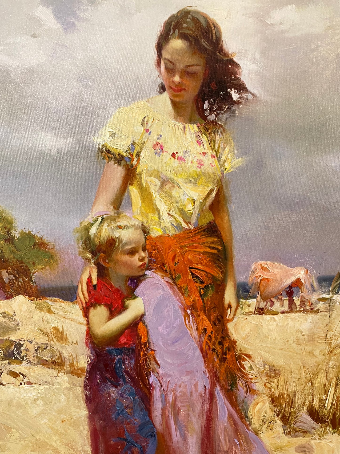 Pino Daeni "Family Retreat" Giclee (LVWBXH)