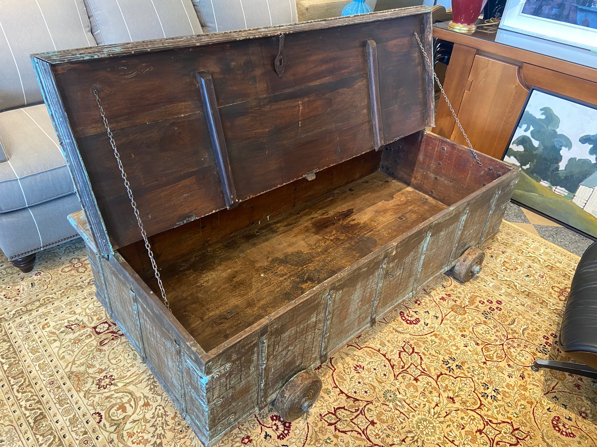 Rustic Trunk Coffee Table - Hope Chest