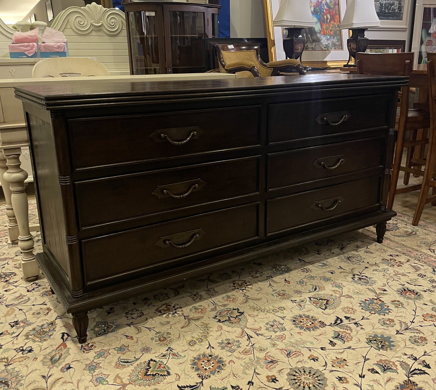 Old Java Teak Dresser (09W001)