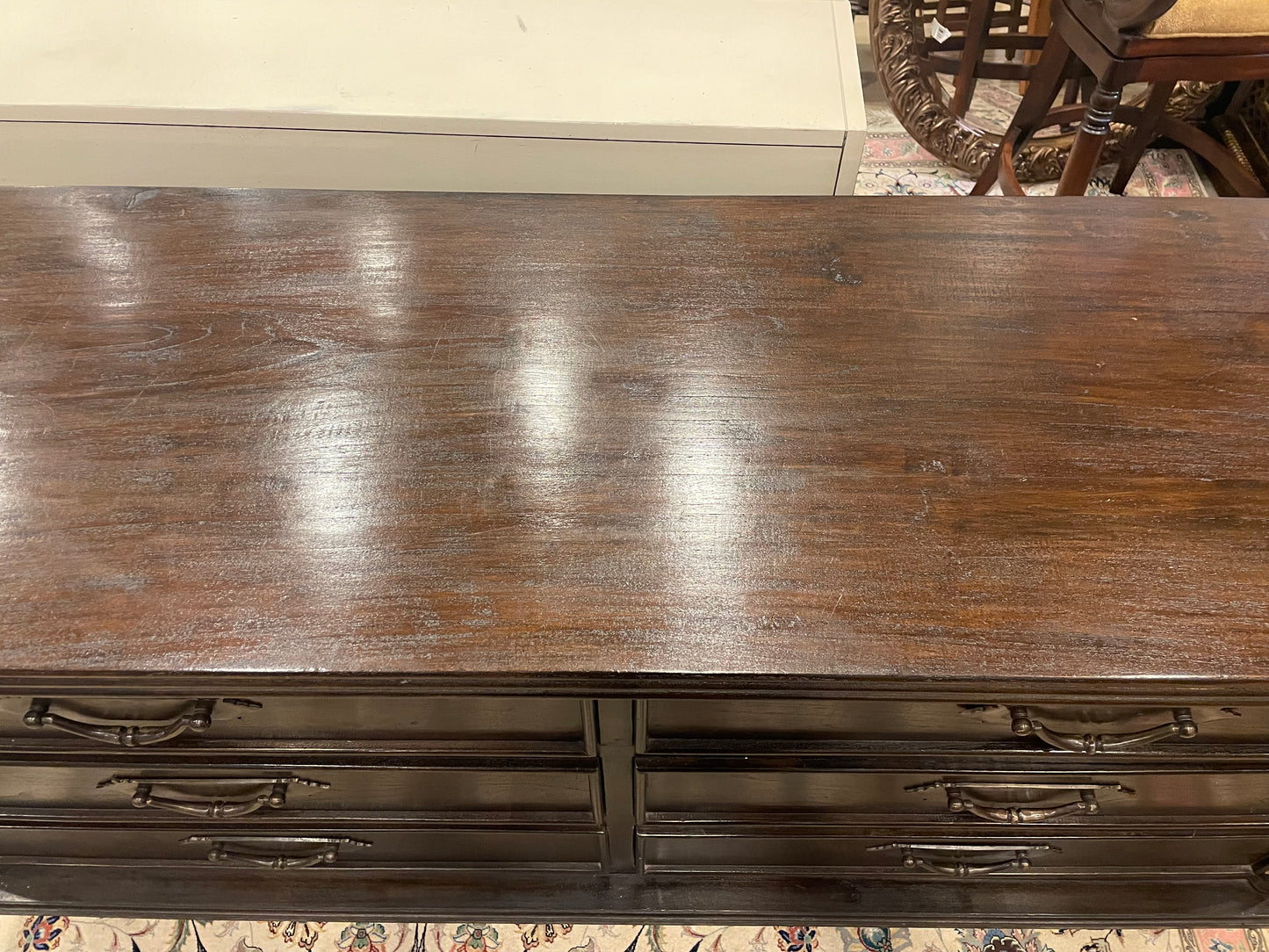 Old Java Teak Dresser (09W001)