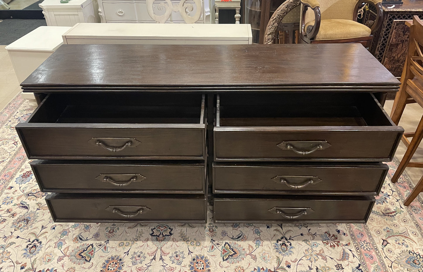 Old Java Teak Dresser (09W001)