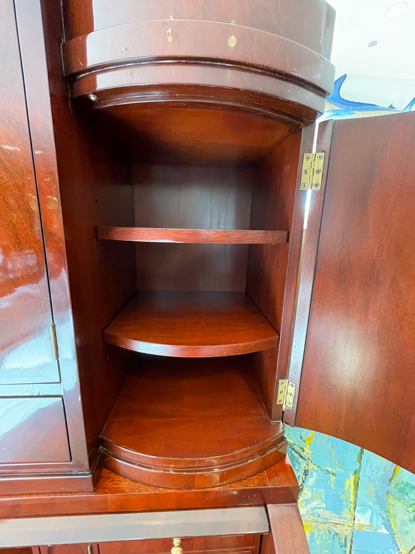 Ralph Lauren Mahogany Secretary Desk (9APHDH)