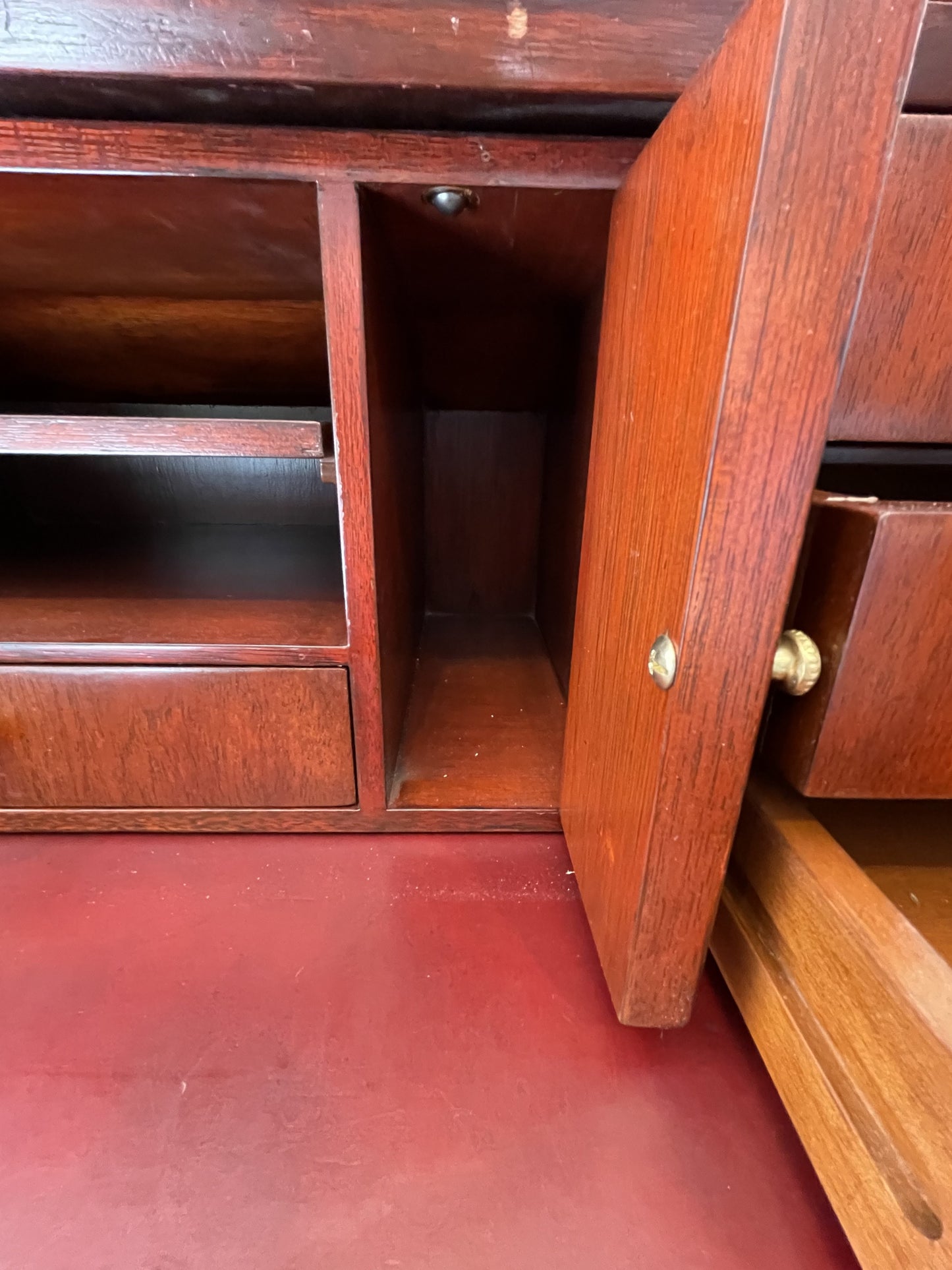 Ralph Lauren Mahogany Secretary Desk (9APHDH)