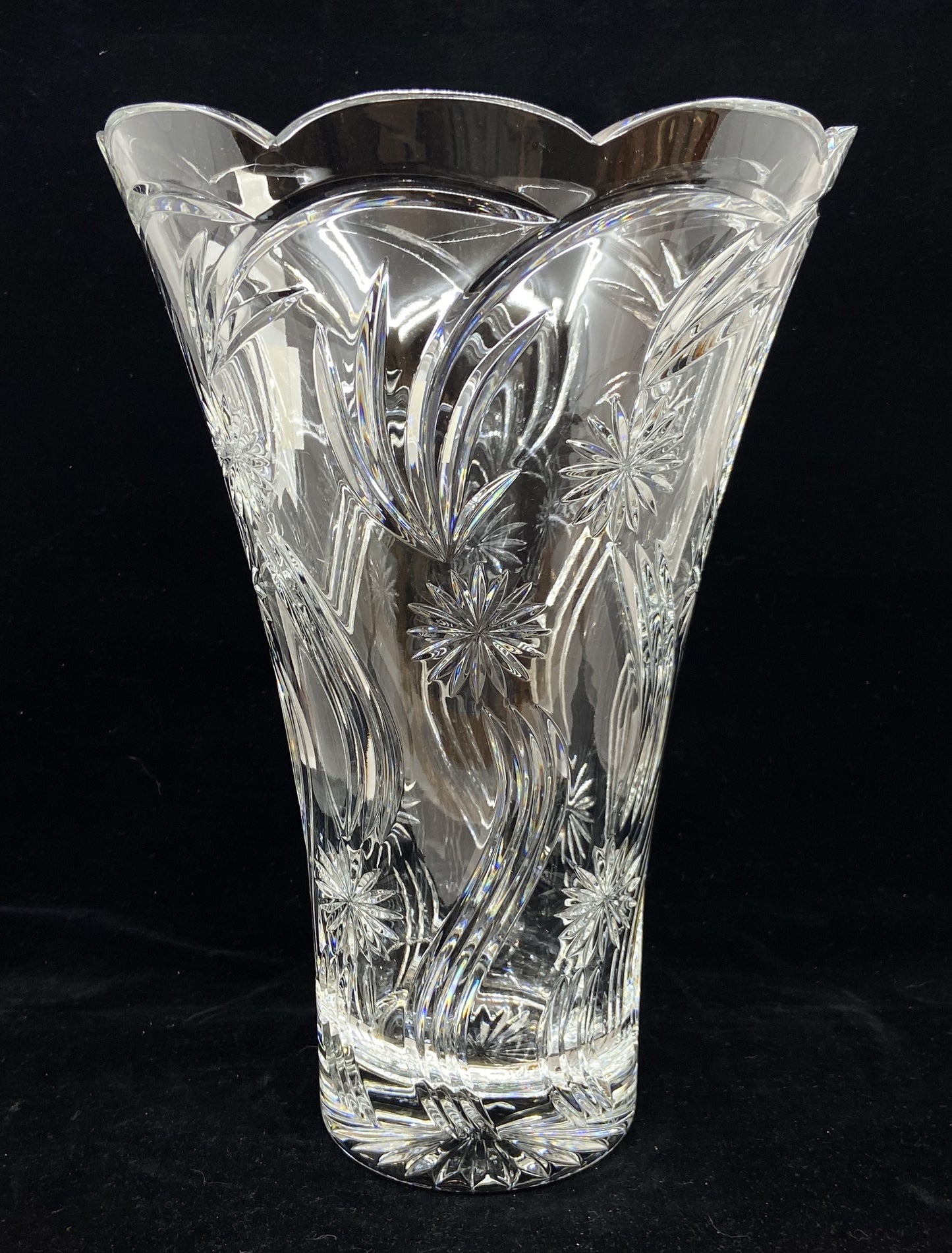 Waterford Jim OLeary Woodville Estuary Vase (N35BD4)