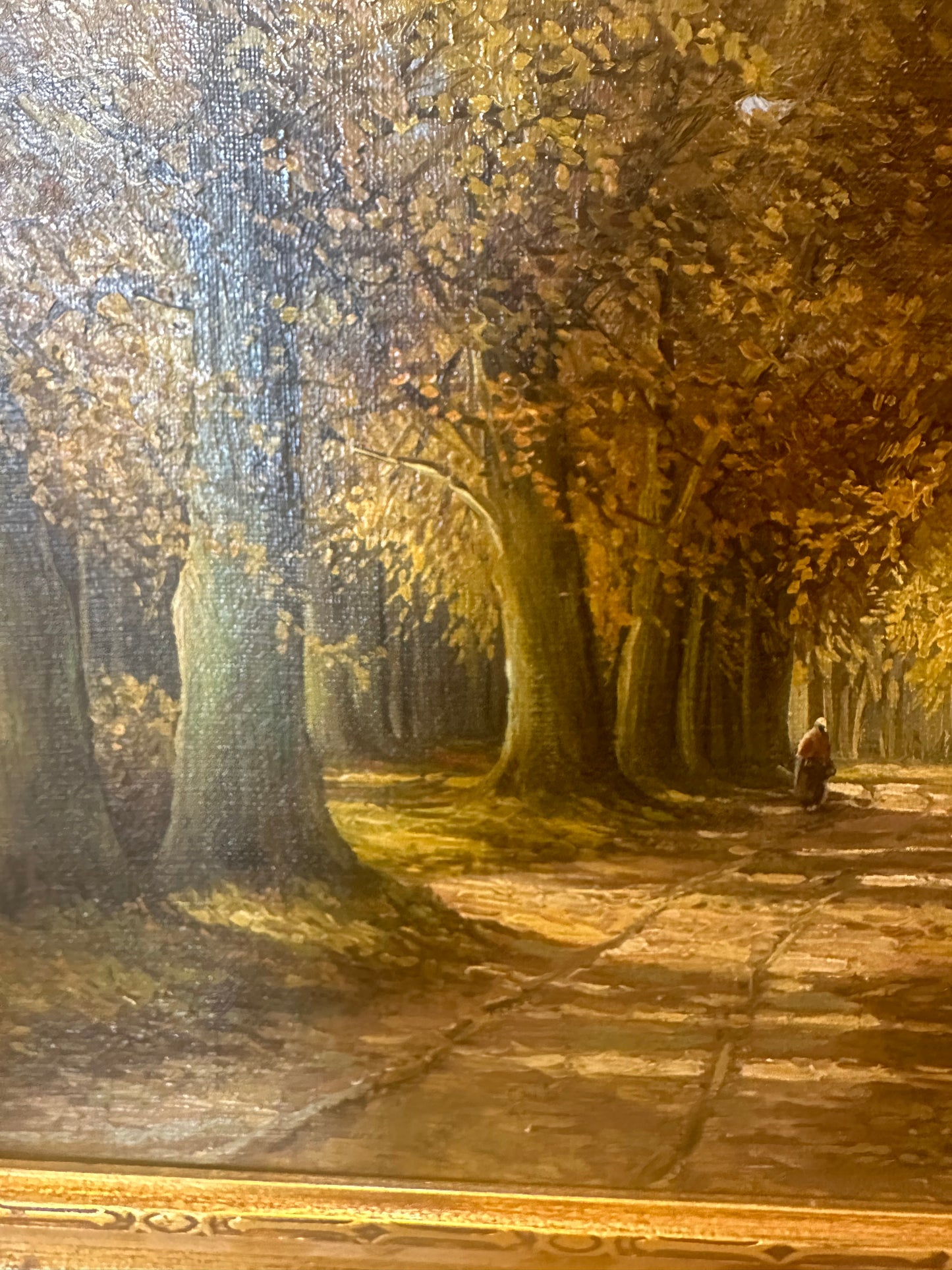 Wilhelm Rupprecht Autumn Landscape Oil on Canvas (E2FPVC)