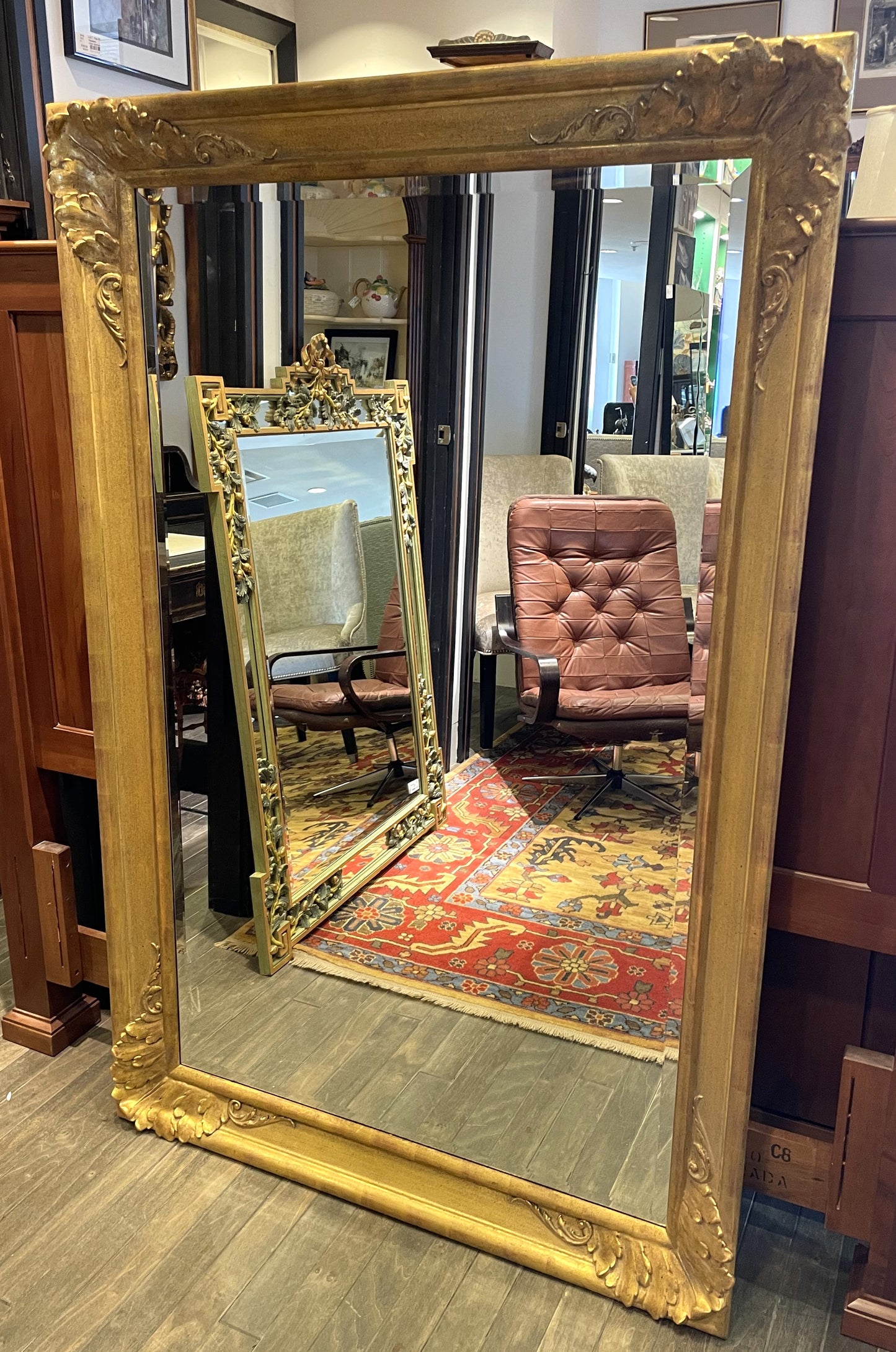 Armand Lee Carved Gilt Mirror (EJ3HSL)