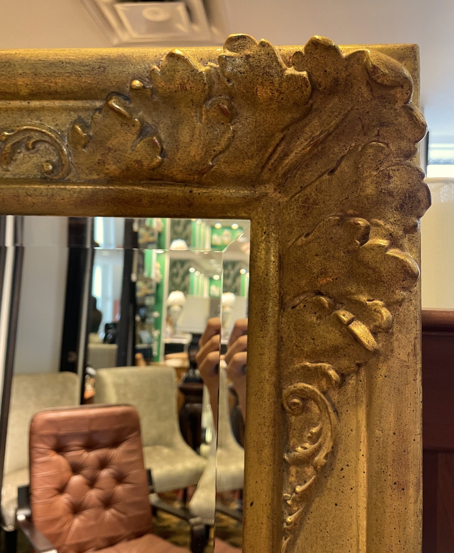 Armand Lee Carved Gilt Mirror (EJ3HSL)