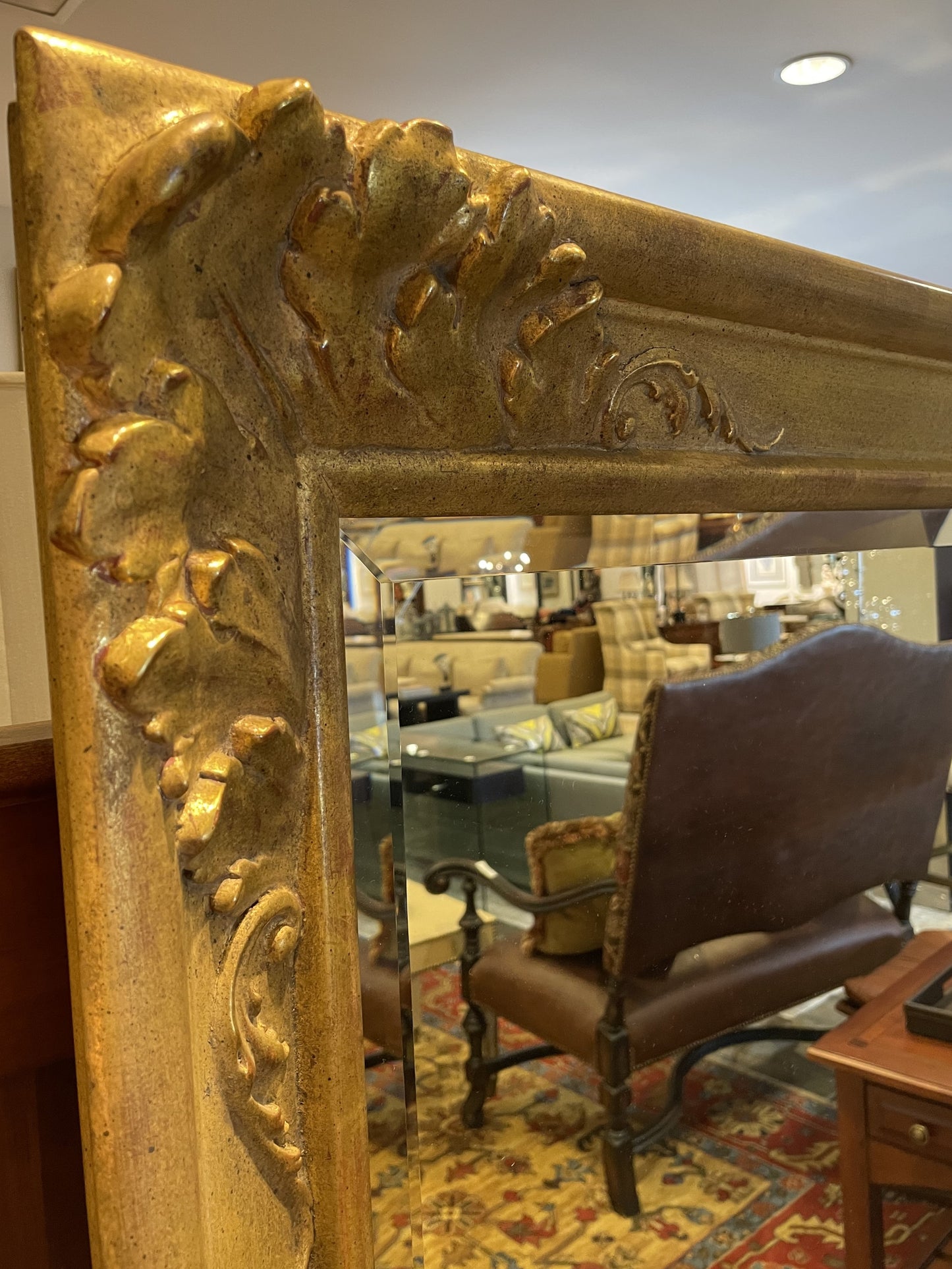 Armand Lee Carved Gilt Mirror (EJ3HSL)