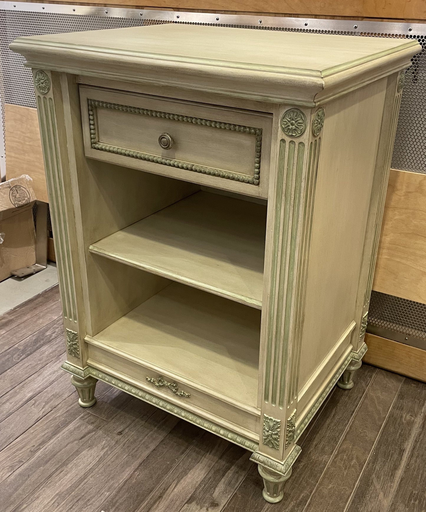 Julia Gray Louis XVI Style Nightstand (LWD92F)