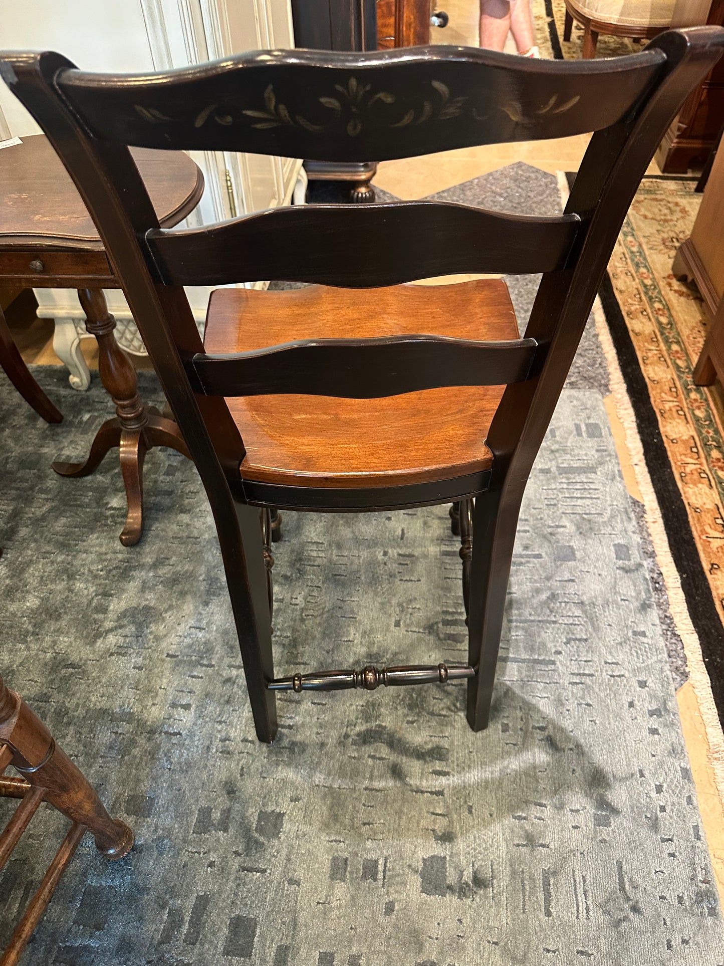 Faux Finished Ladder Back Stools, Five available (RB63WR)