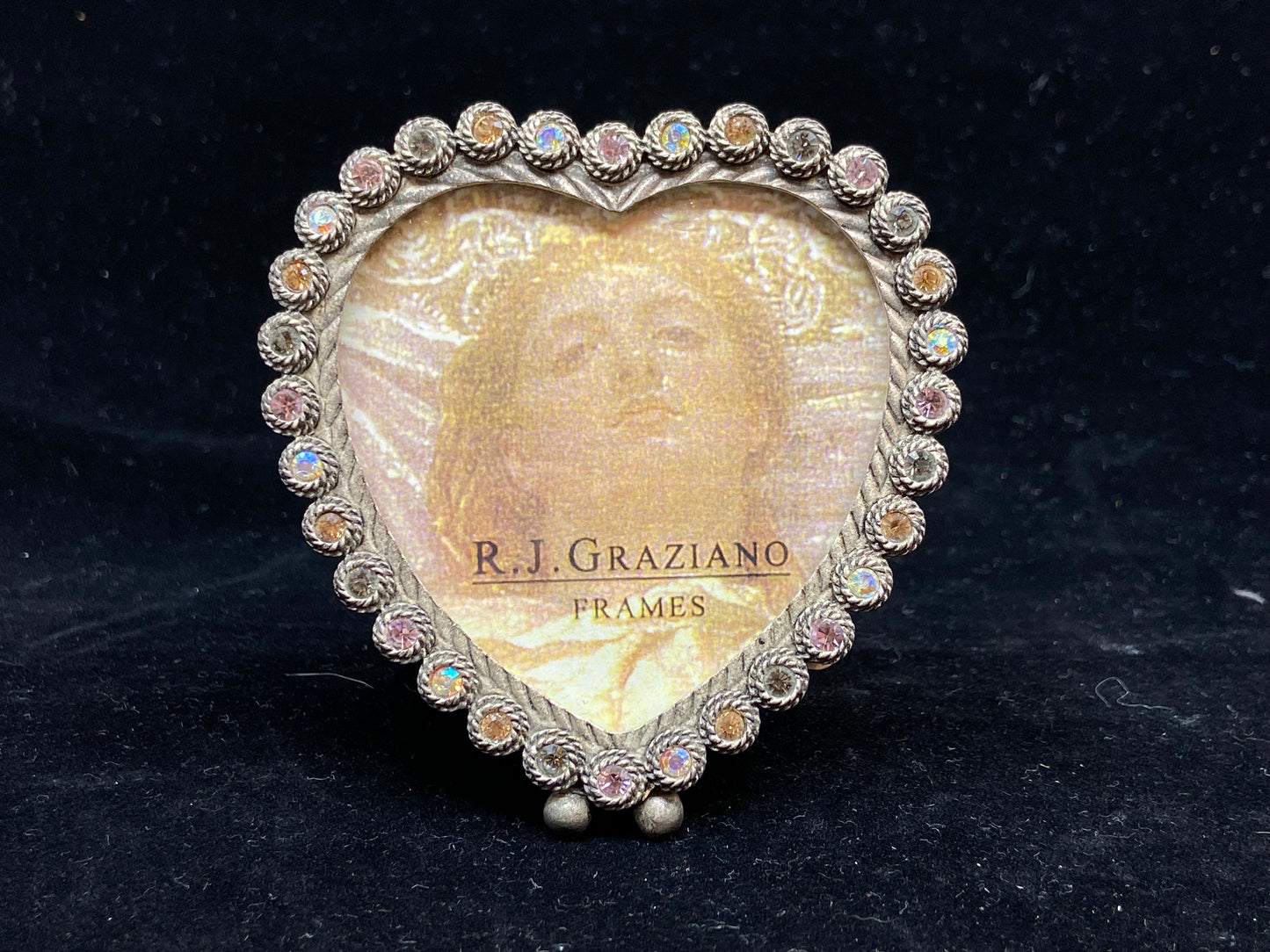 RJ Graziano Swarovski and Enamel Picture Frame (E22XCD)