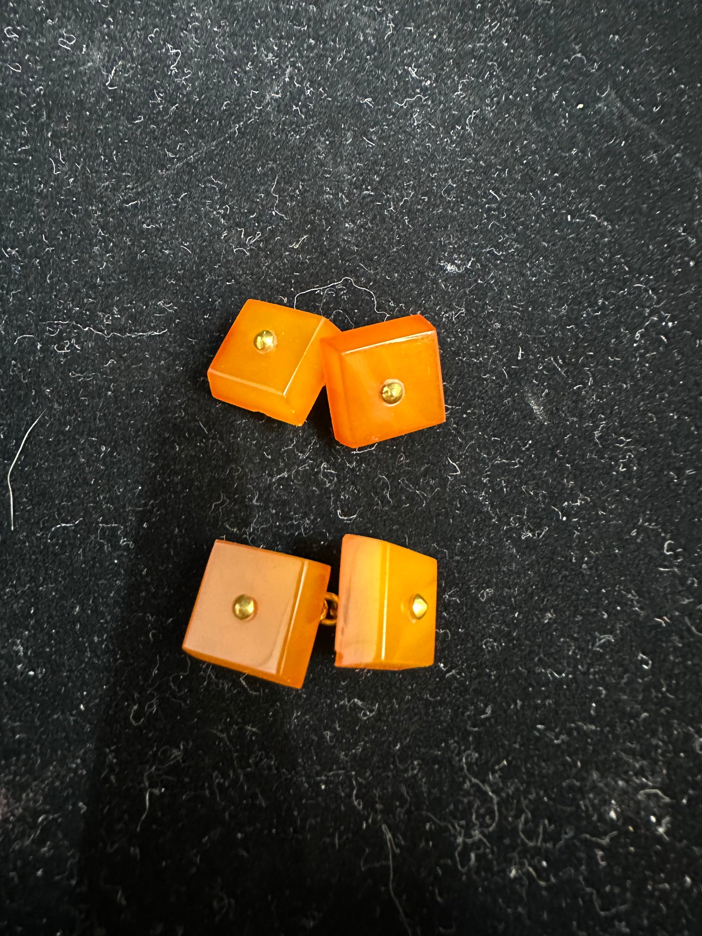 French Amber Cufflinks (RFKHF5)