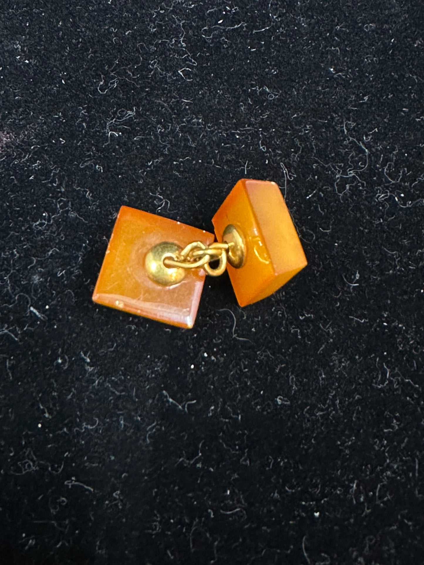 French Amber Cufflinks (RFKHF5)