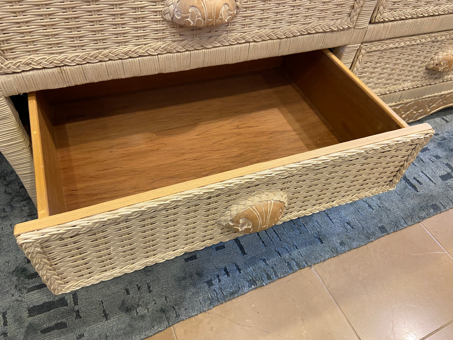 Pier 1 Jamaica Collection Wicker Dresser (9VRFEN)