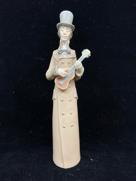 Lladro Bell Musician with Guitar #8173 (YBWRHB)