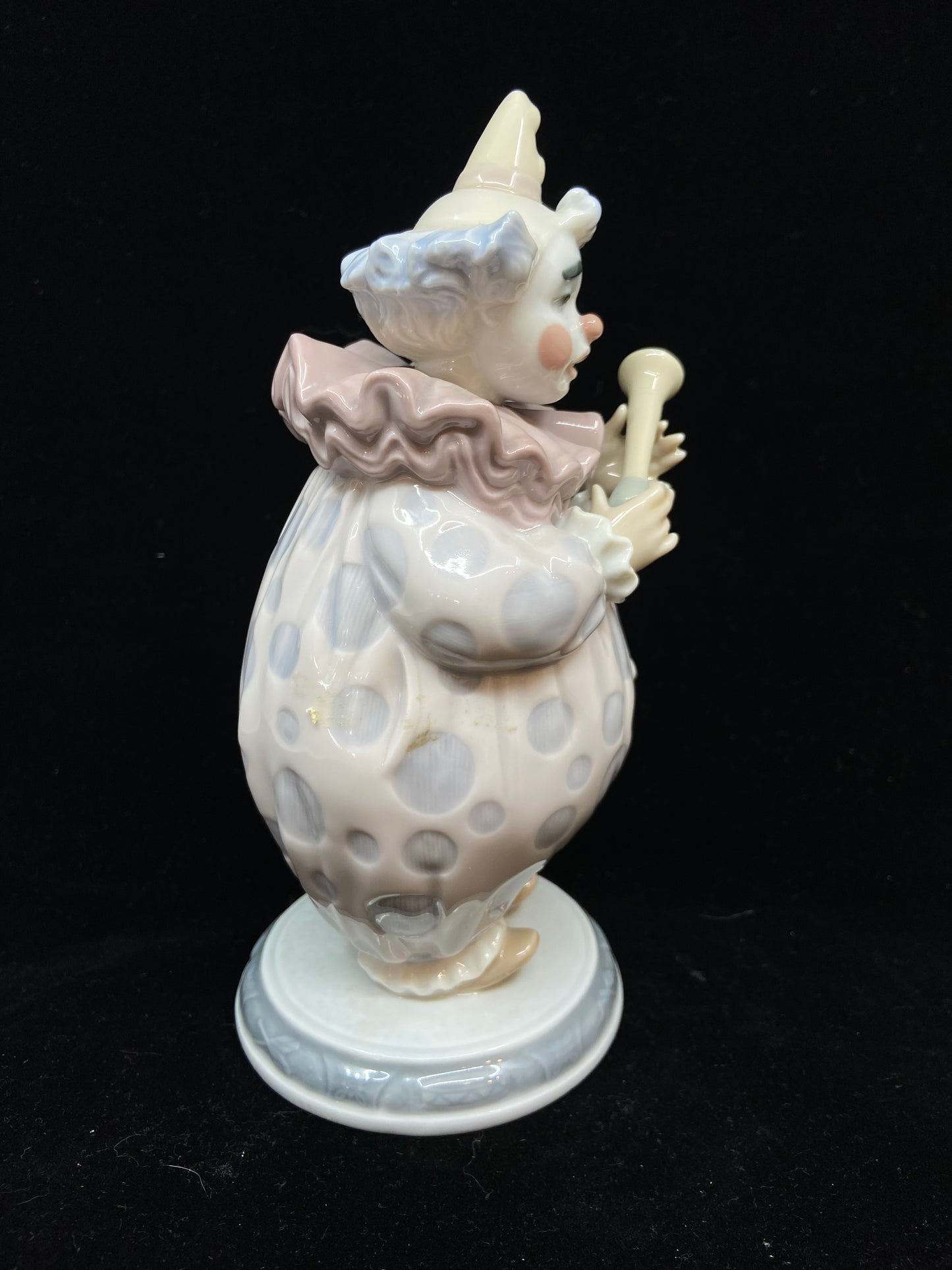 Lladro The Show Begins 2003-08 Clown Porcelain Figurine #6983 (W2L2BL)