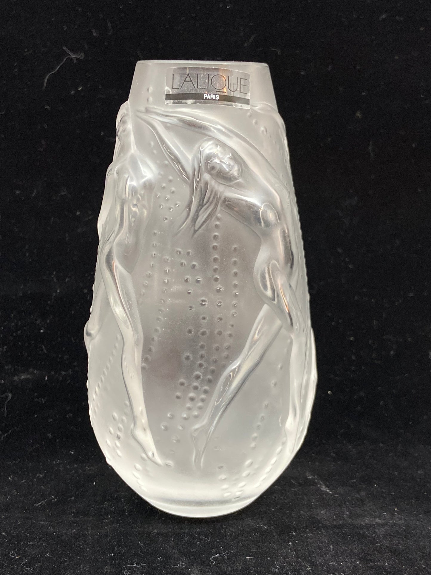 Lalique Nyphes Bud Vase (6AY7ND)