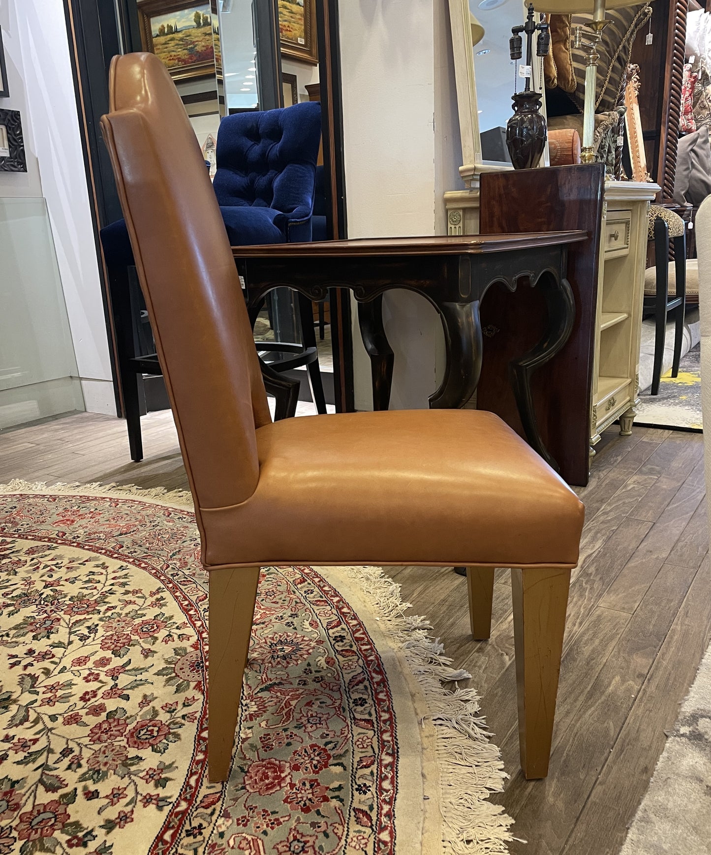 Leather Side Chair (0AG00L)