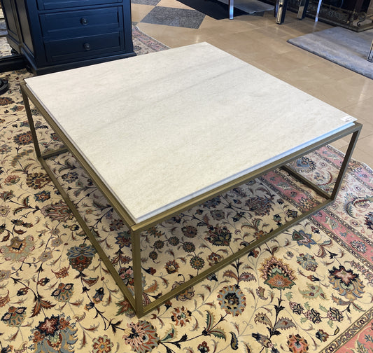 Atkin and Thyme Marble Coffee Table AS IS (0AQ003)